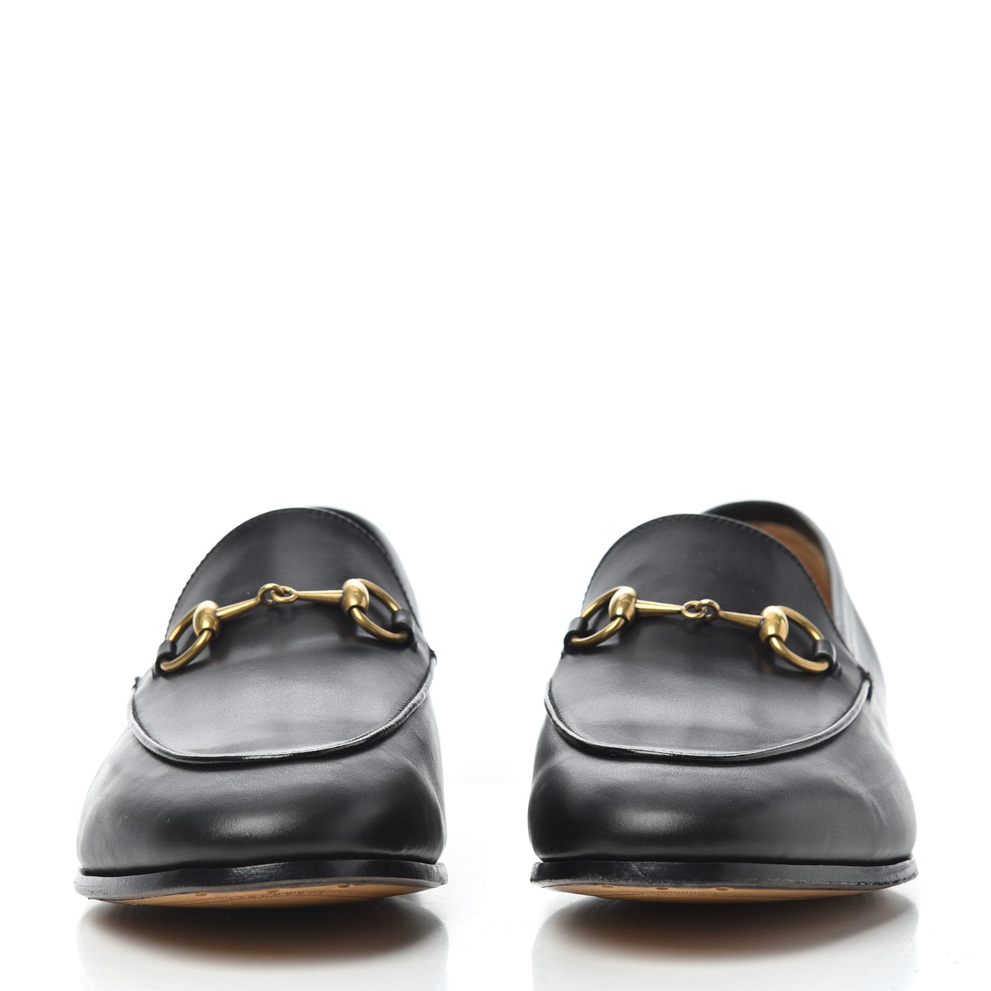 Calfskin Womens Jordaan Loafers 37.5 Black