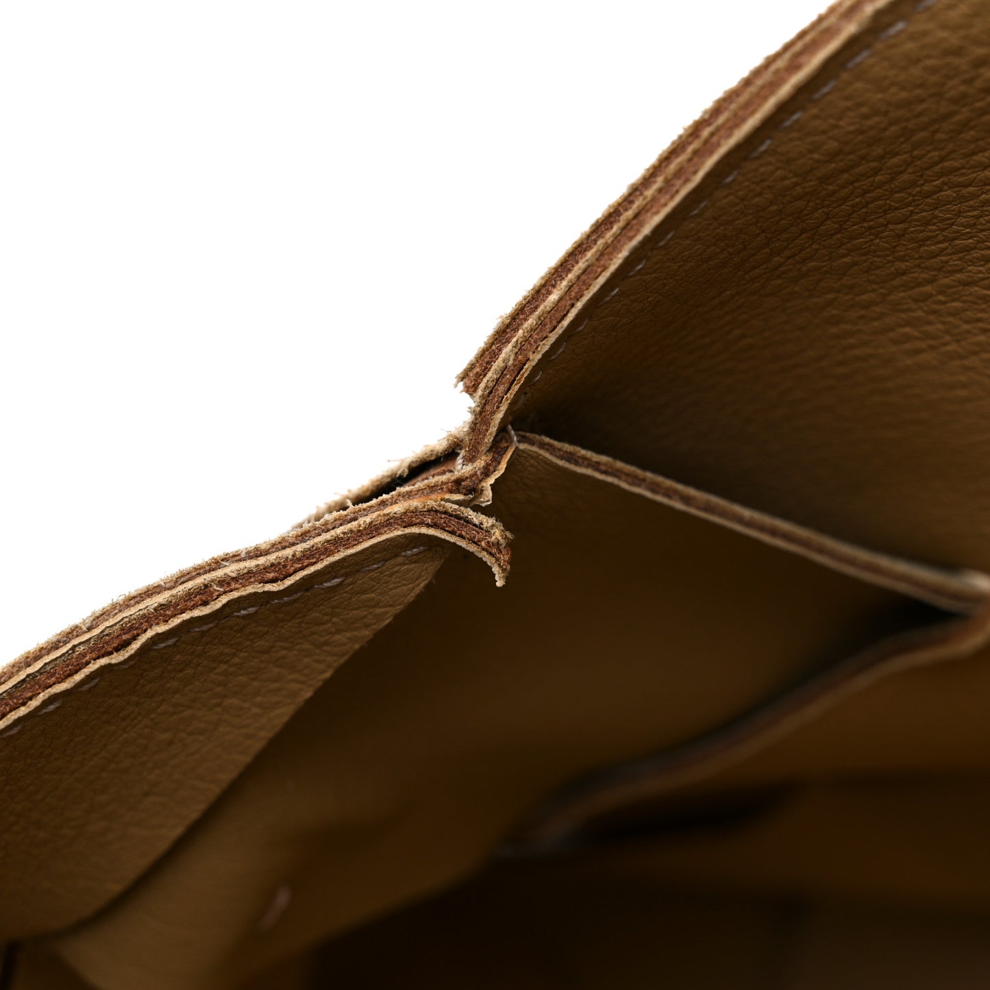 Suede Woven Basket Bag Beige