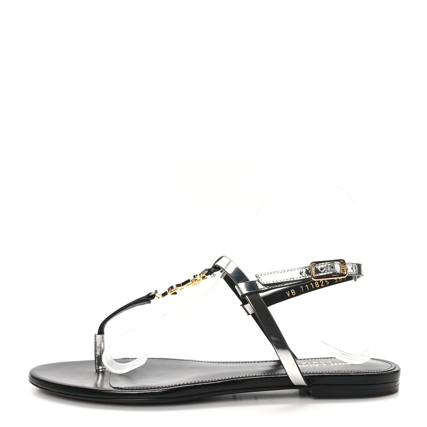 Reflex Soft Lambskin Cassandra Iota 05 Sandals 38.5 Argento