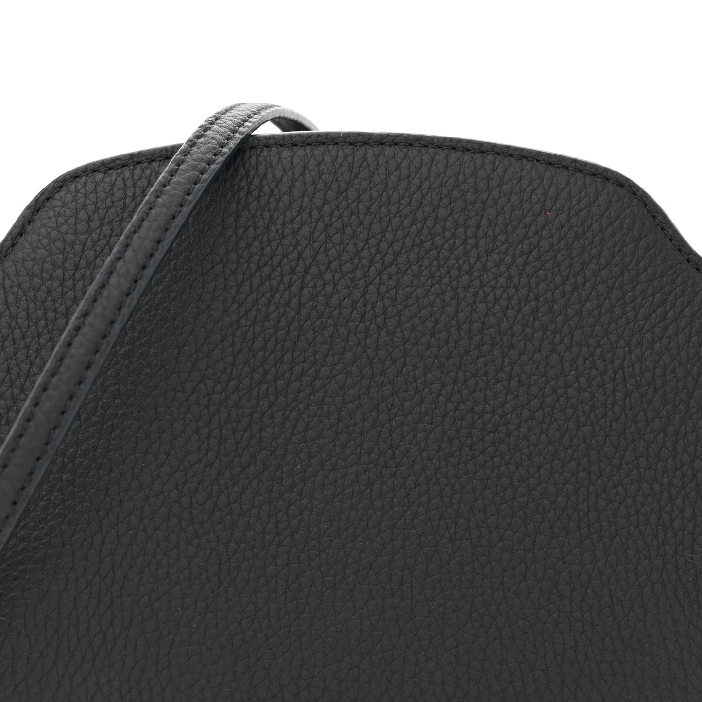 Grained Calfskin Sesia Crossbody Black