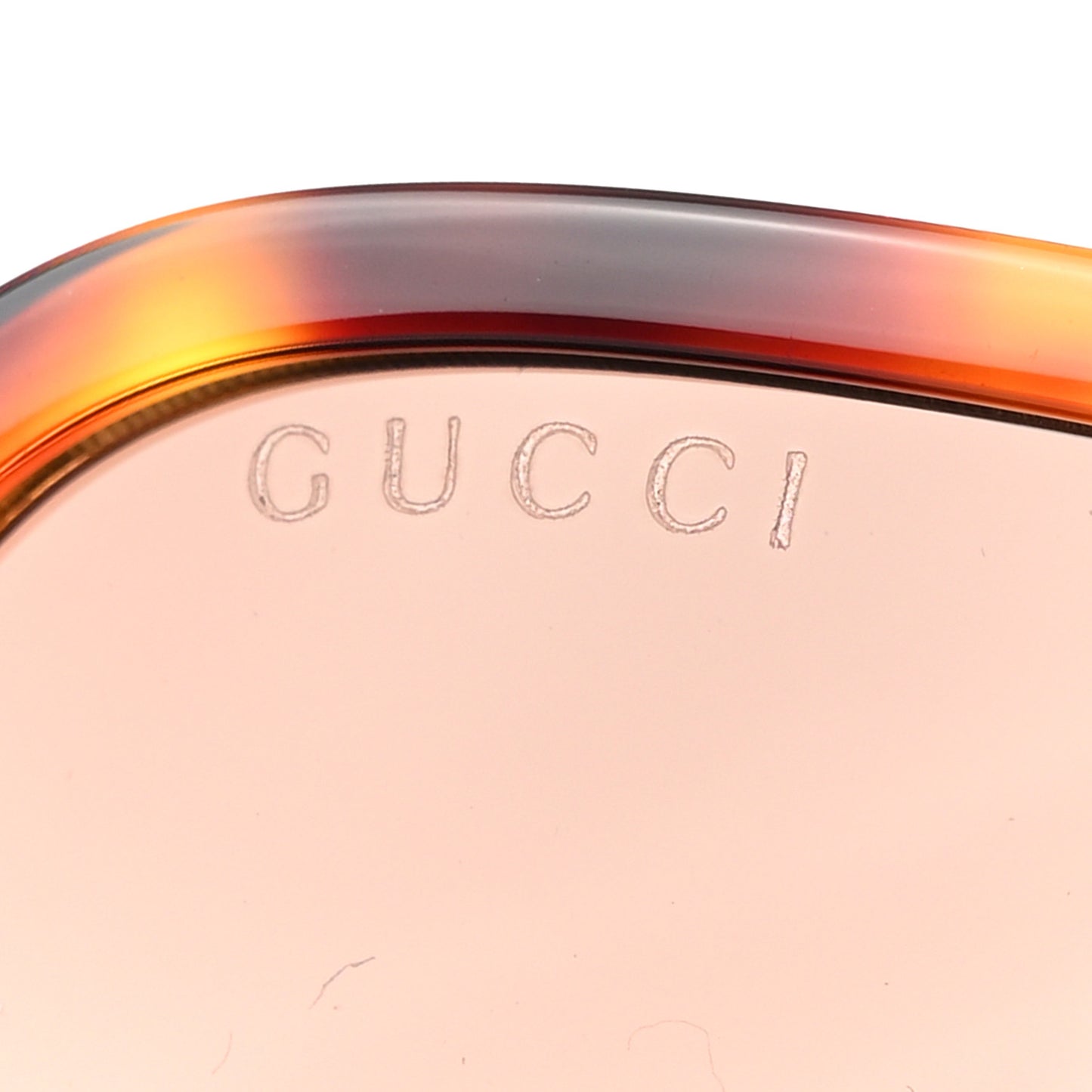 Squared Acetate Sunglasses GG1267S Havana Brown Gold