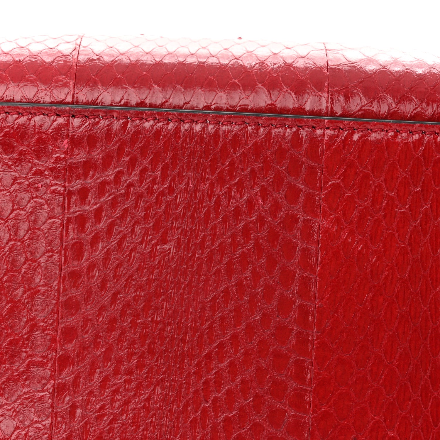 Gucci Snakeskin Small Zumi Top Handle Bag Romantic Cerise 11 of 13