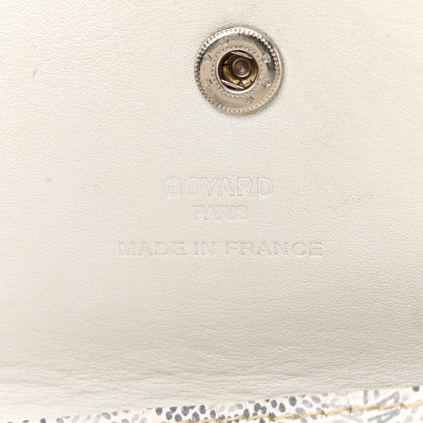 Goyardine Saint Louis PM White
