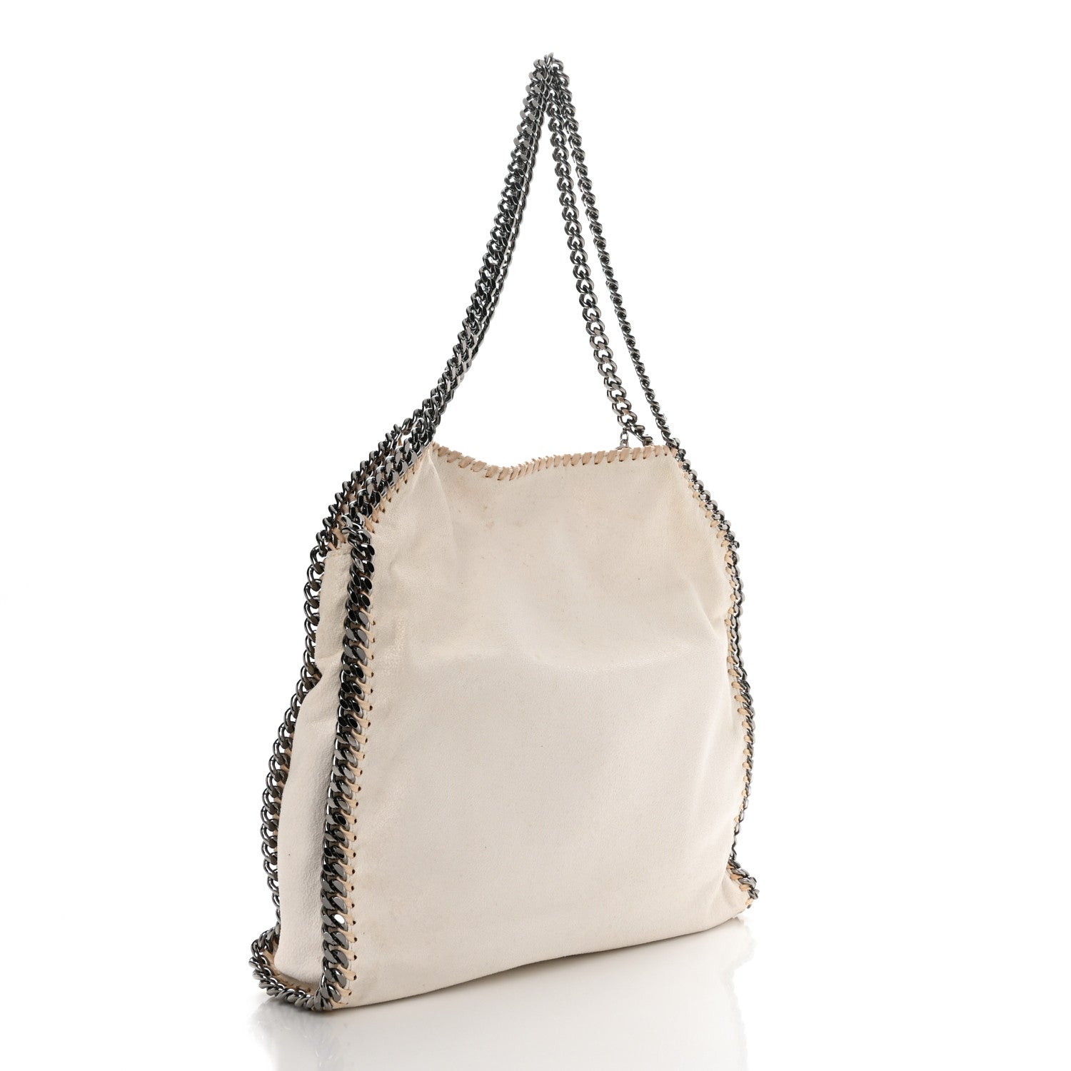 Stella McCartney Shaggy Deer Small Falabella Tote Beige 2 of 10