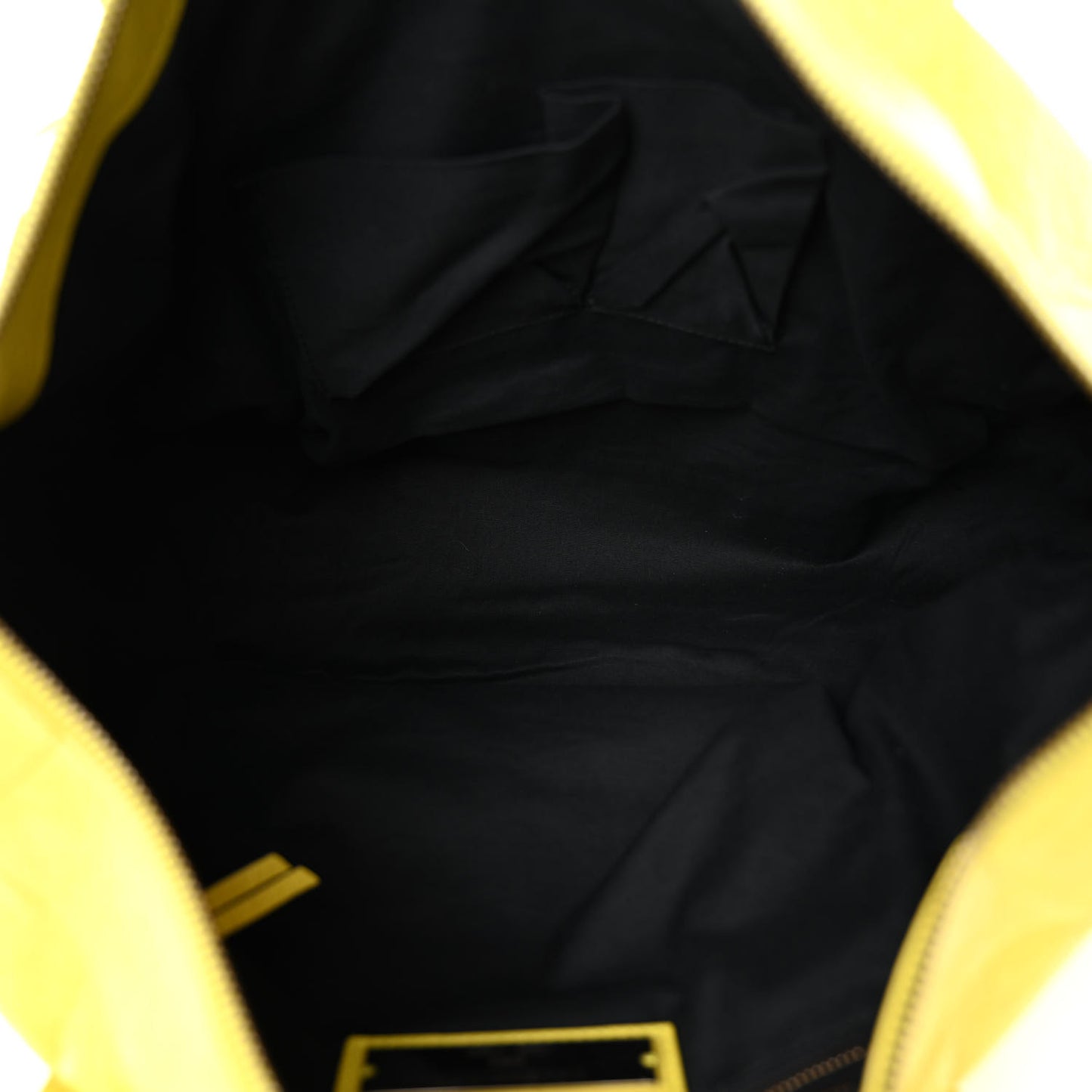 Agneau Classic Hardware Work Jaune Poussin