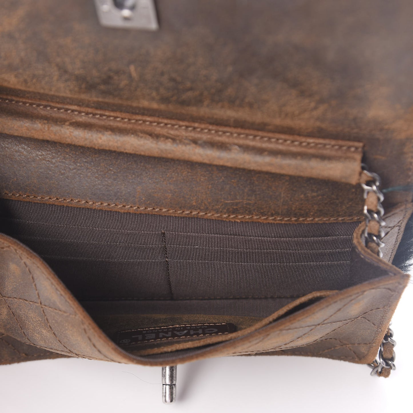 Goat Hair Wallet On Chain WOC Dark Green