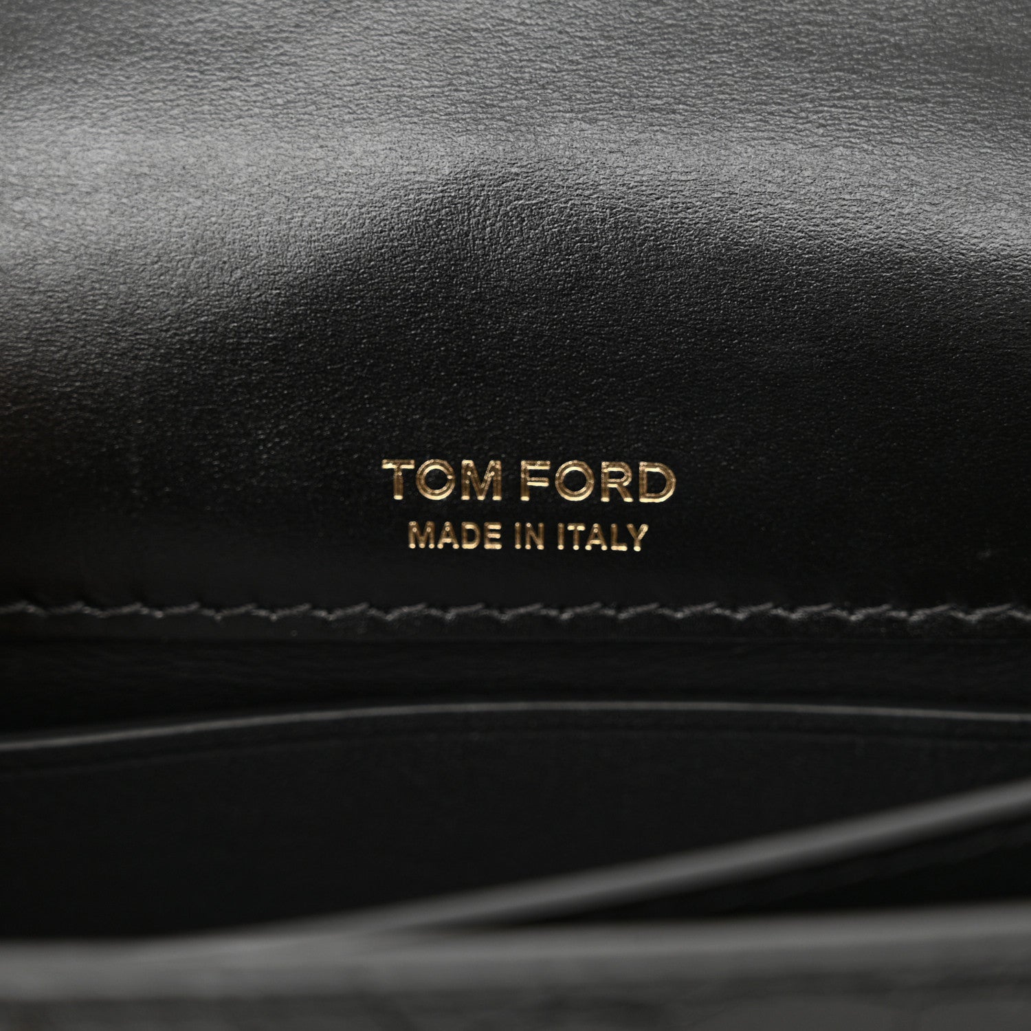 Tom Ford Calfskin Crocodile Embossed Mini Whitney Shoulder Bag Black 6 of 11