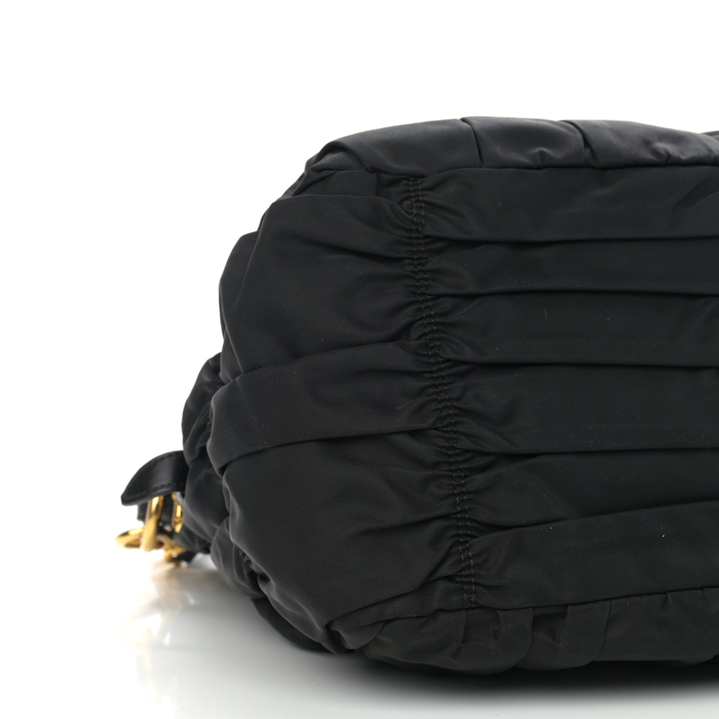 Tessuto Nylon Gaufre Tote Black