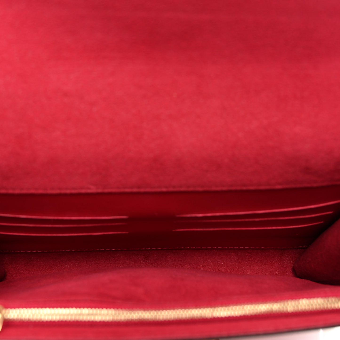 Calfskin Chain Louise MM Red