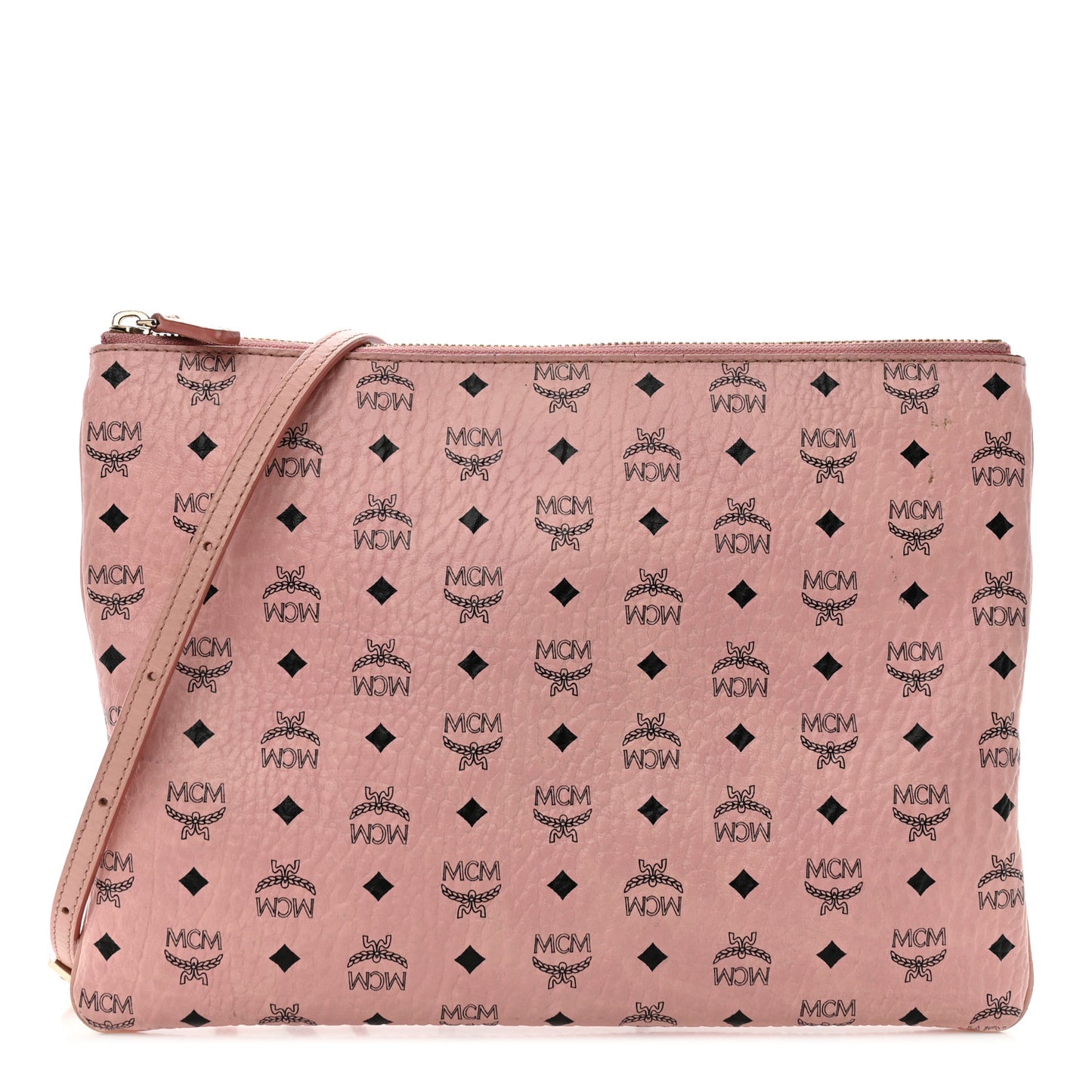 Visetos Medium Crossbody Pouch Light Pink