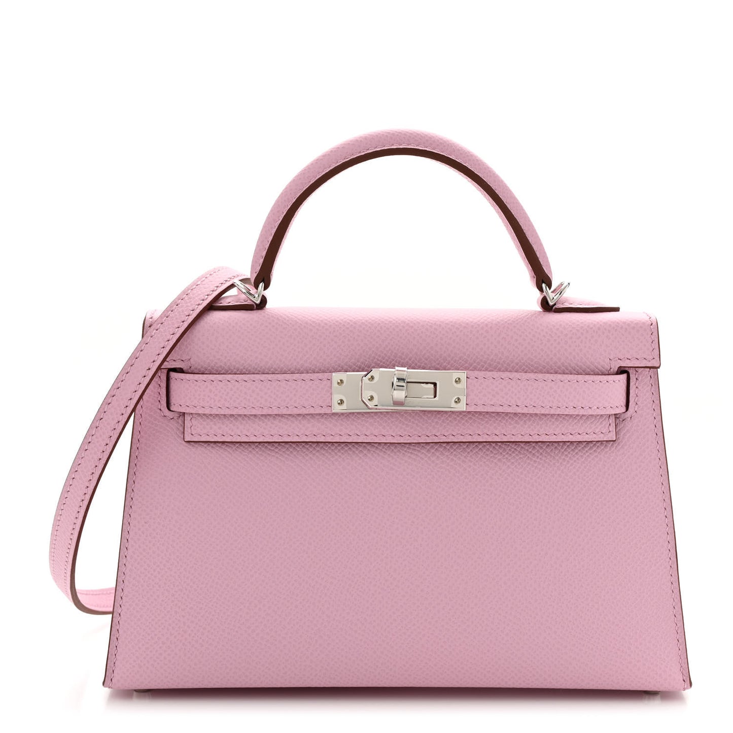 Epsom Mini Kelly Sellier 20 Mauve Sylvestre