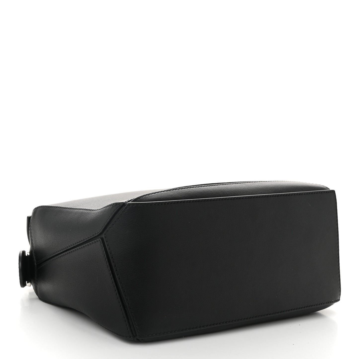 Calfskin Small Puzzle Bag Black