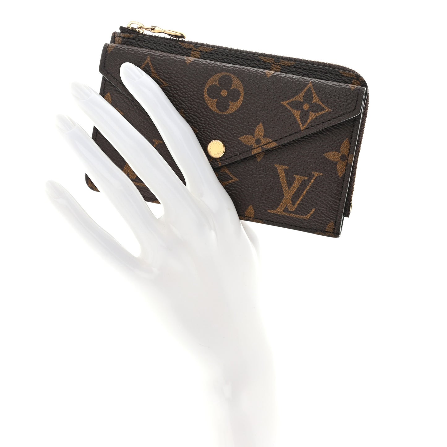 Monogram Recto Verso Card Holder Black