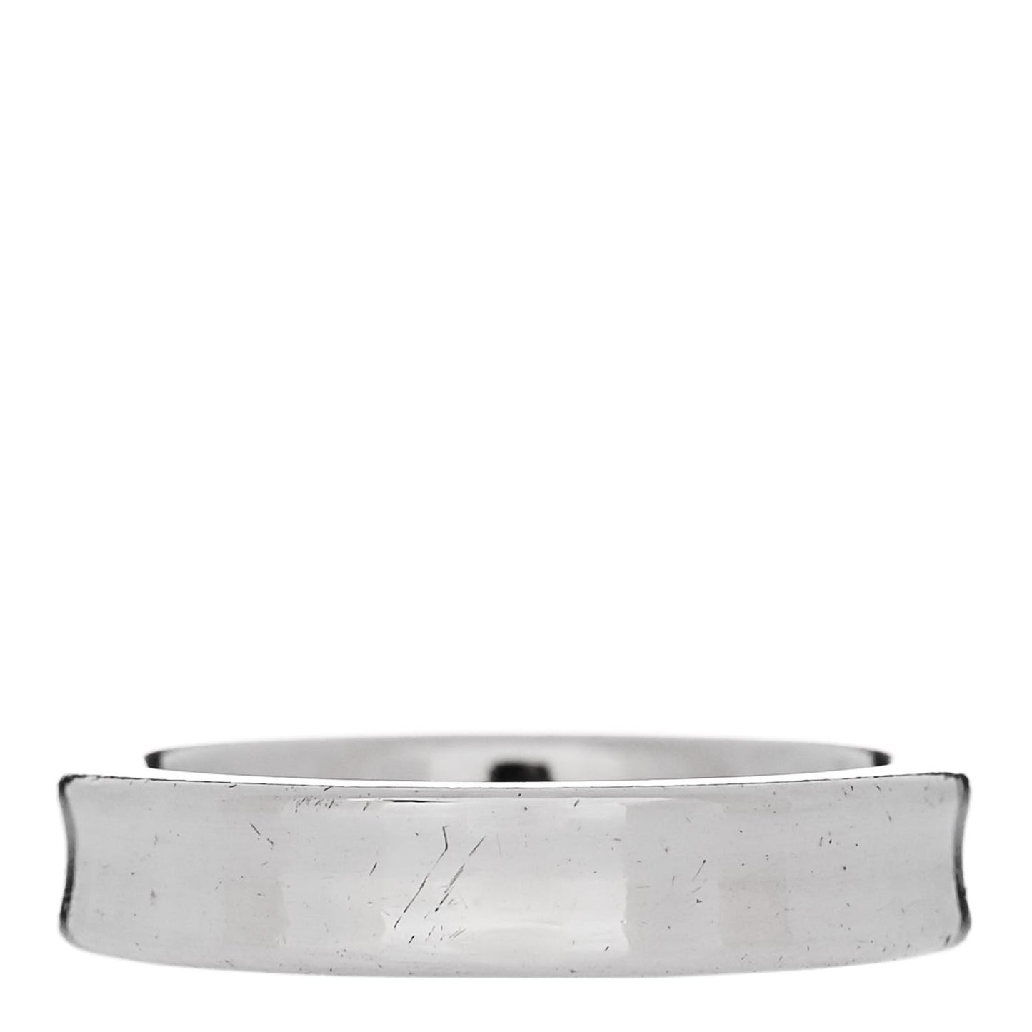 Sterling Silver Narrow 1837 Band Ring 49 5