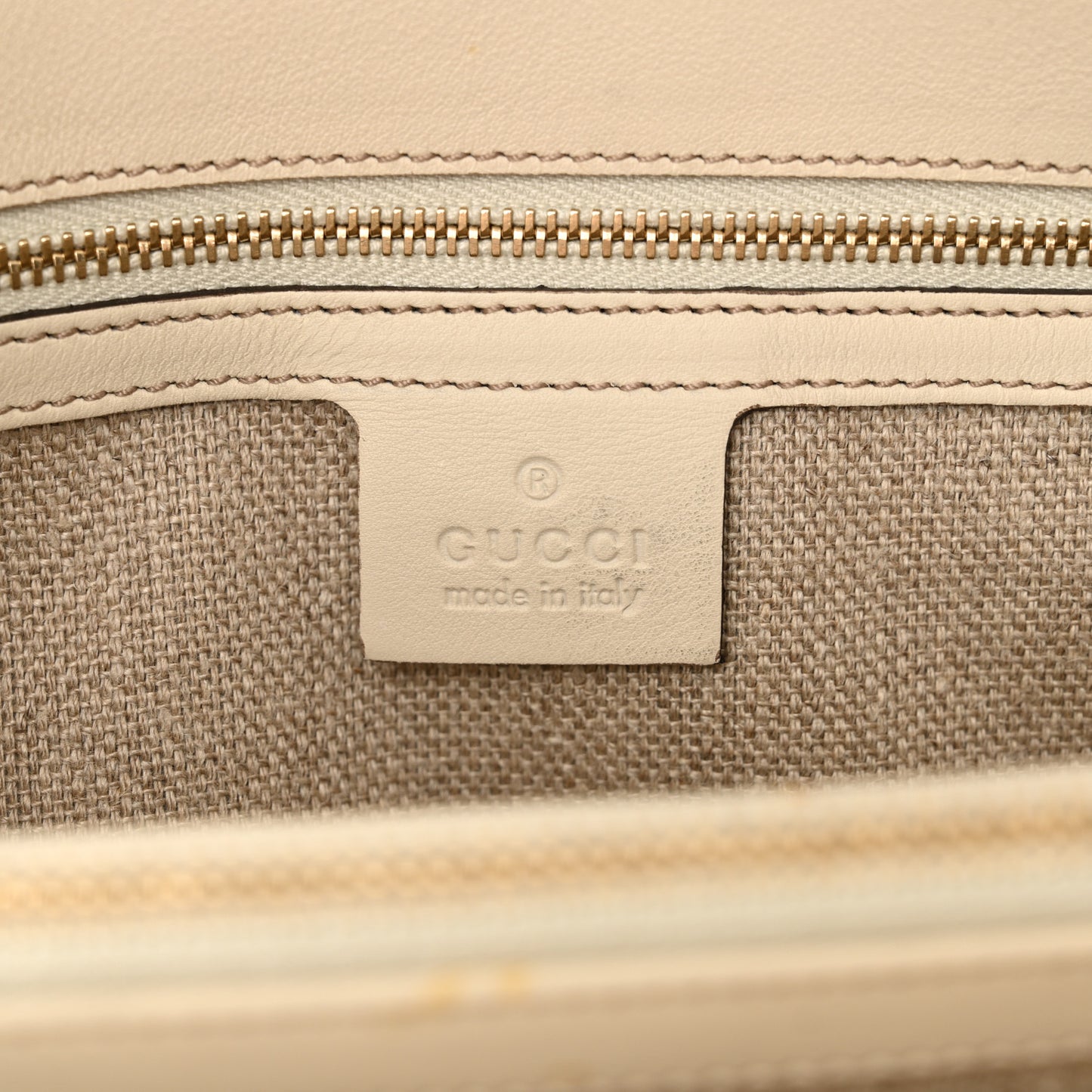 Calfskin Shoulder Bag Ivory