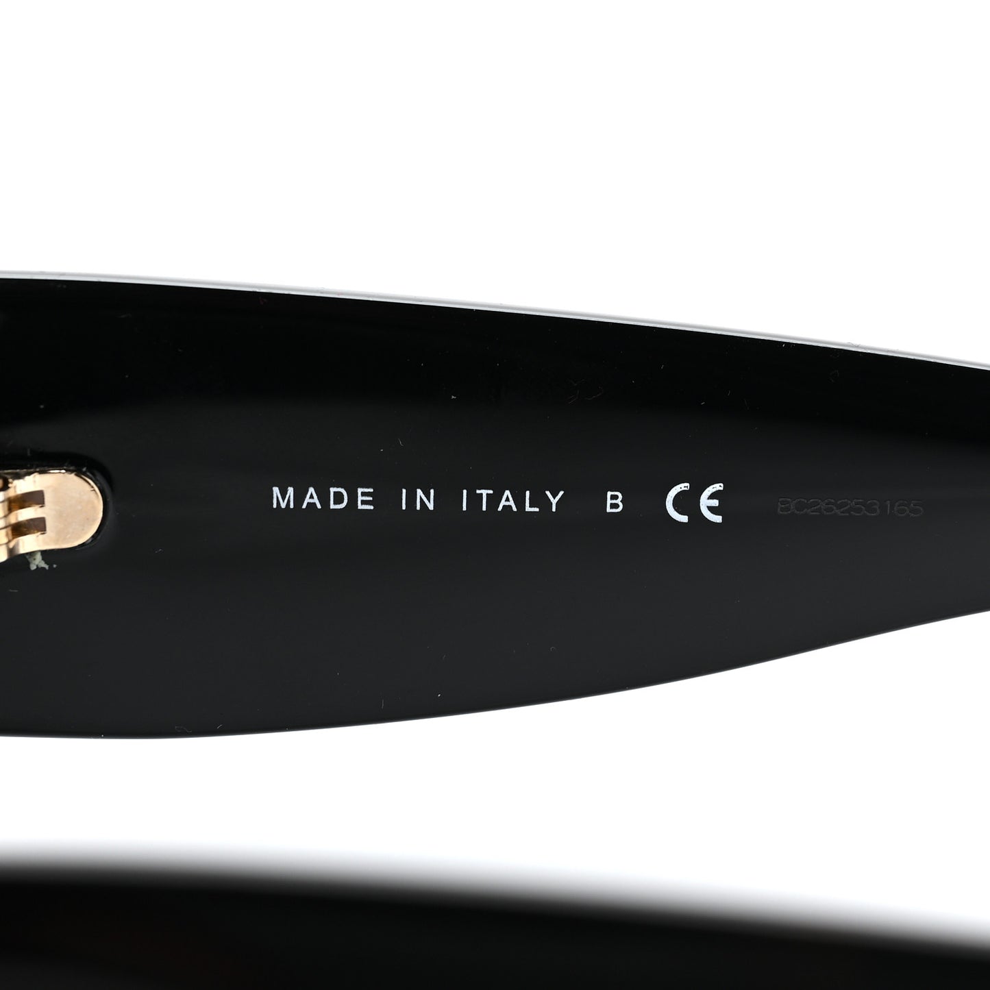 Acetate Rectangle Sunglasses 5435 Black