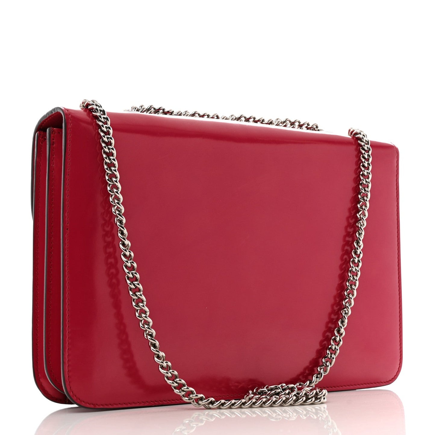 Shade Lux Calfskin Interlocking G Shoulder Bag Petunia