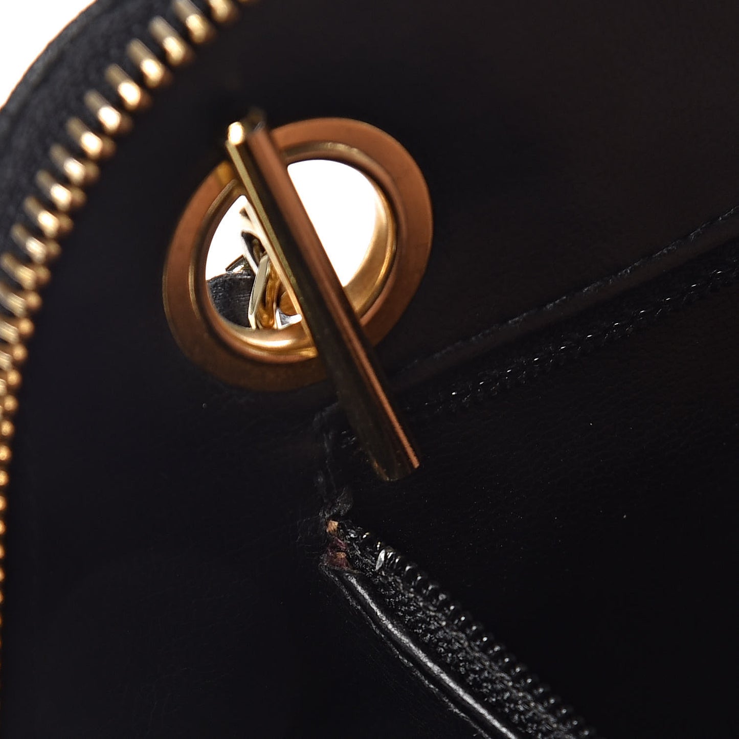 Lambskin Quilted Shoulder Bag Black