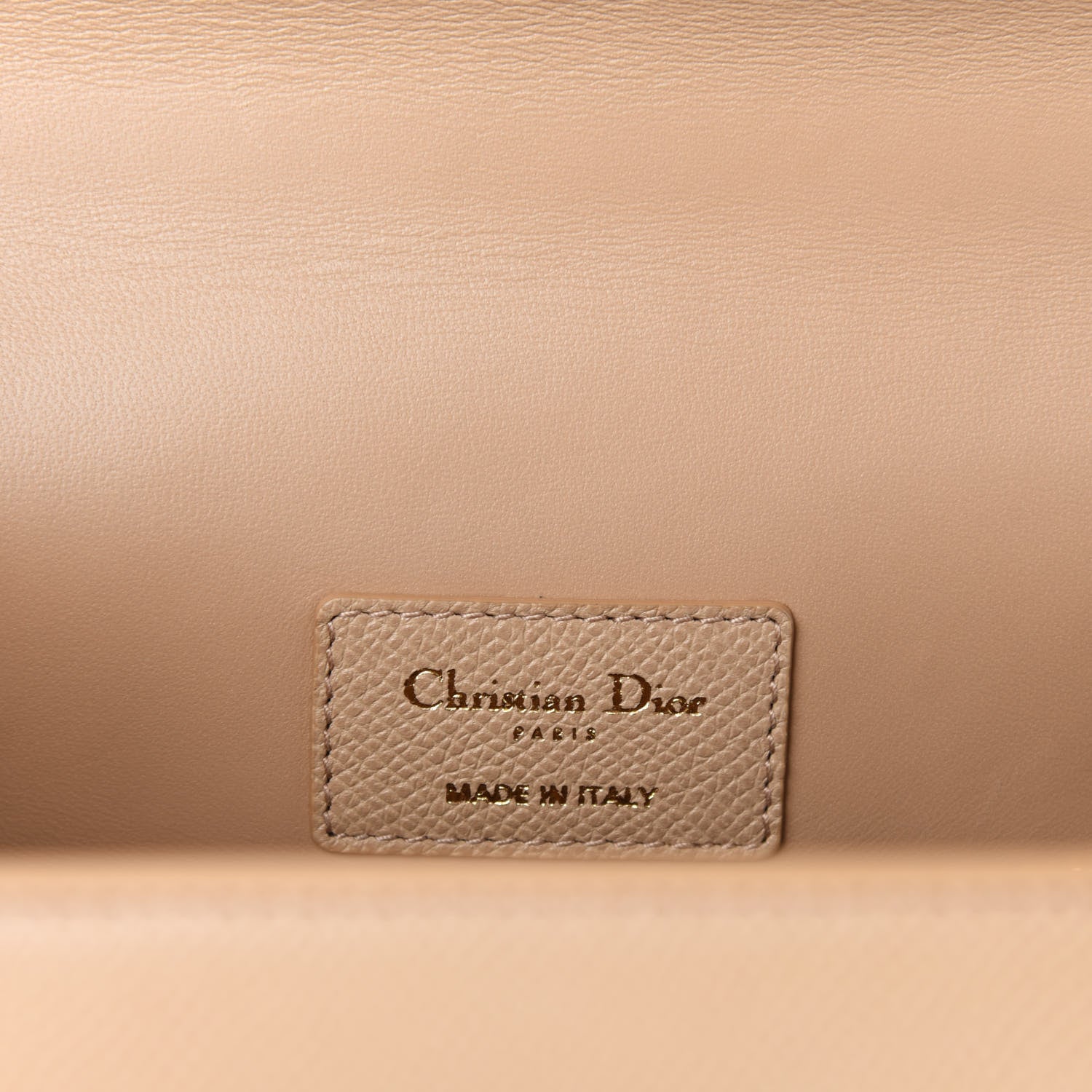 Christian Dior Grained Calfskin Large St. Honore Tote Beige 7 of 8