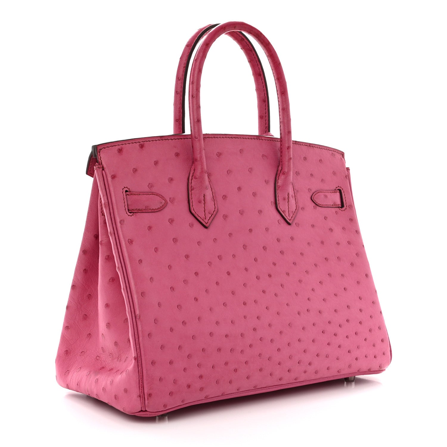 Hermes Ostrich Birkin 30 Fuchsia 3 of 10