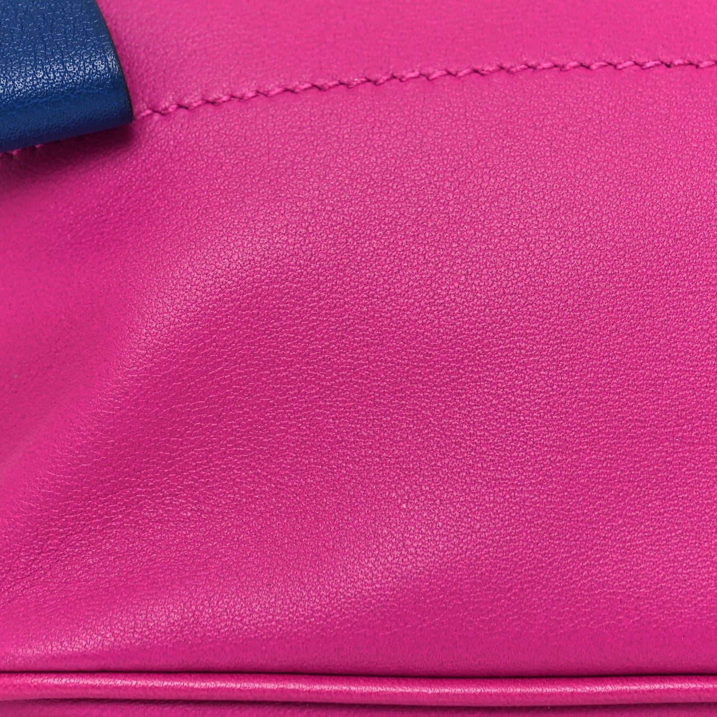 Milo Lambskin Tohubohu Pouch PM Rose Pourpre Bleu Saphir