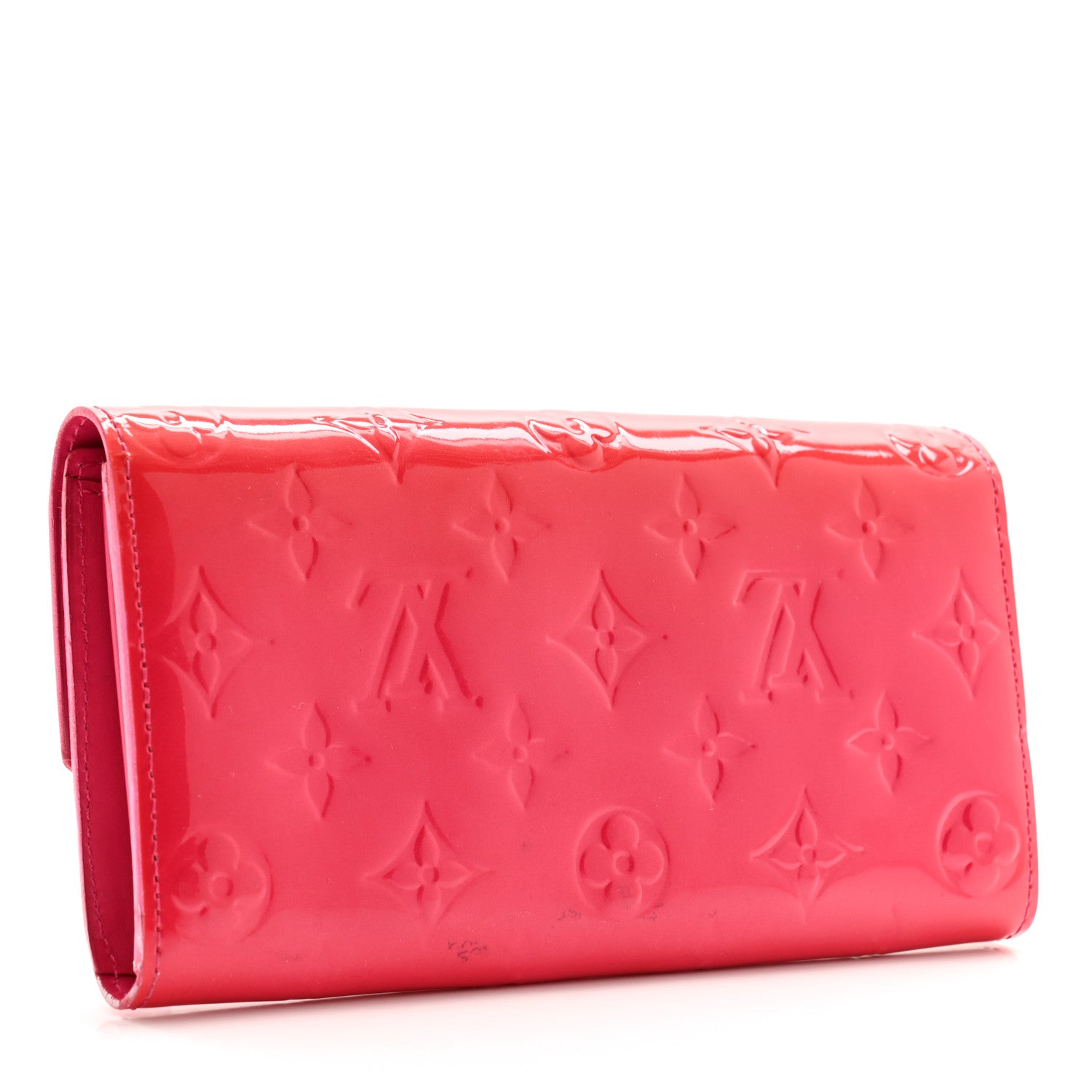 Louis Vuitton Vernis Sarah Wallet Framboise 3 of 10