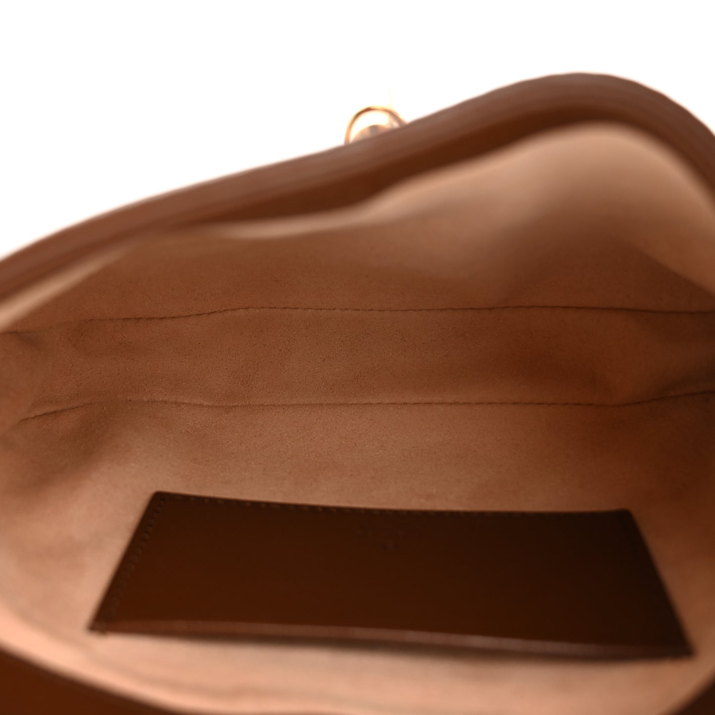 GG Supreme Monogram Azalea Calfskin Web Mini Jackie 1961 Hobo Beige Ebony Brown Sugar