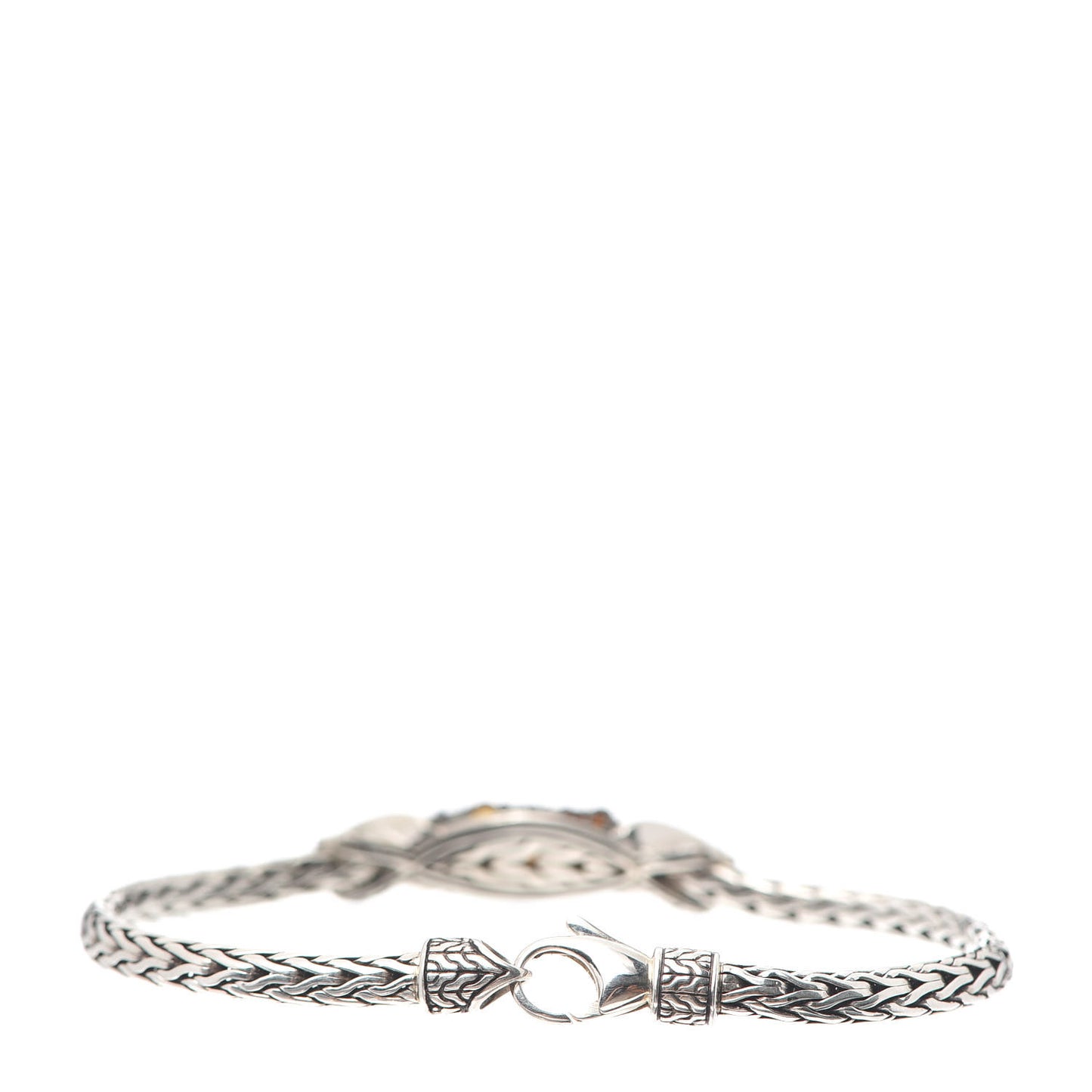 Sterling Silver Multi-Stone Station Slim Link Classic Chain Bracelet