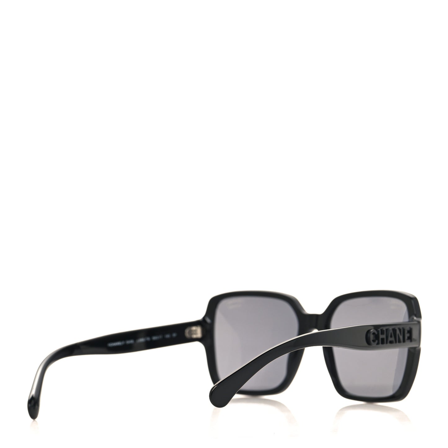 Acetate Square Sunglasses 5408 Black