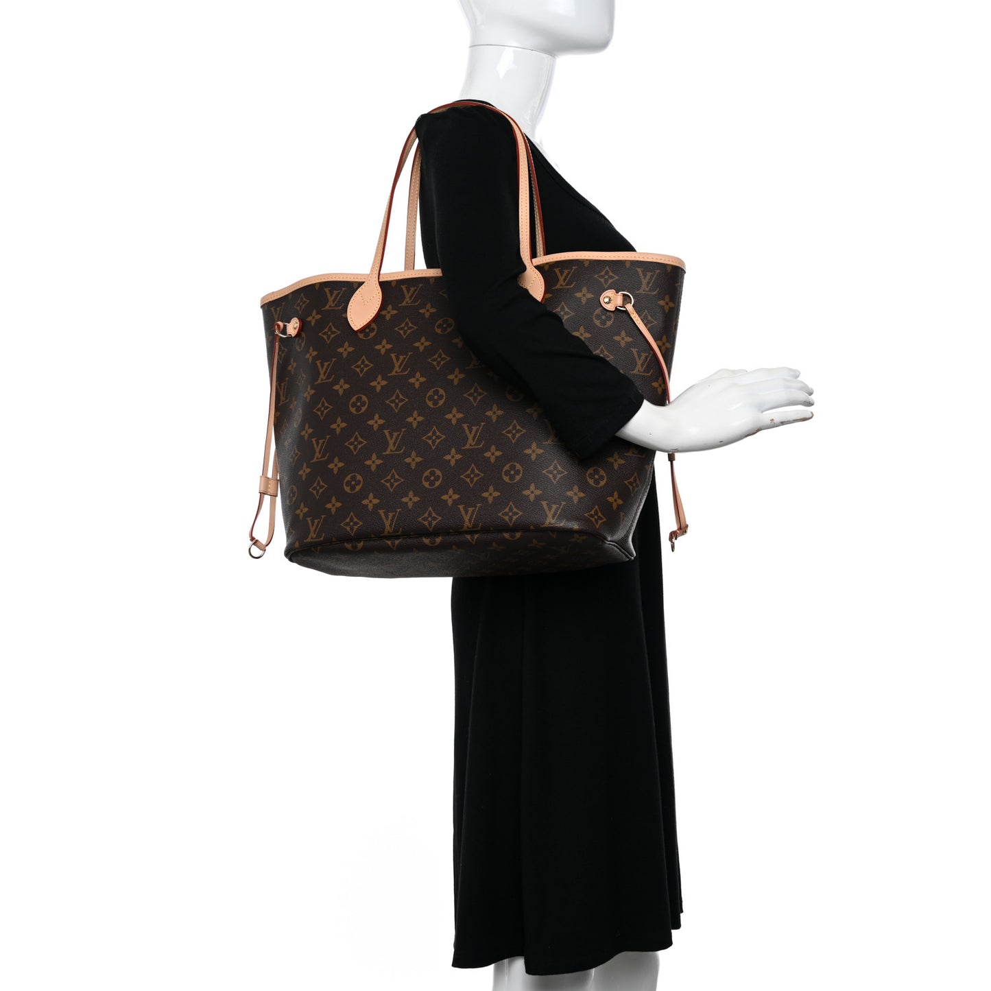 Monogram Neo Neverfull MM Cherry