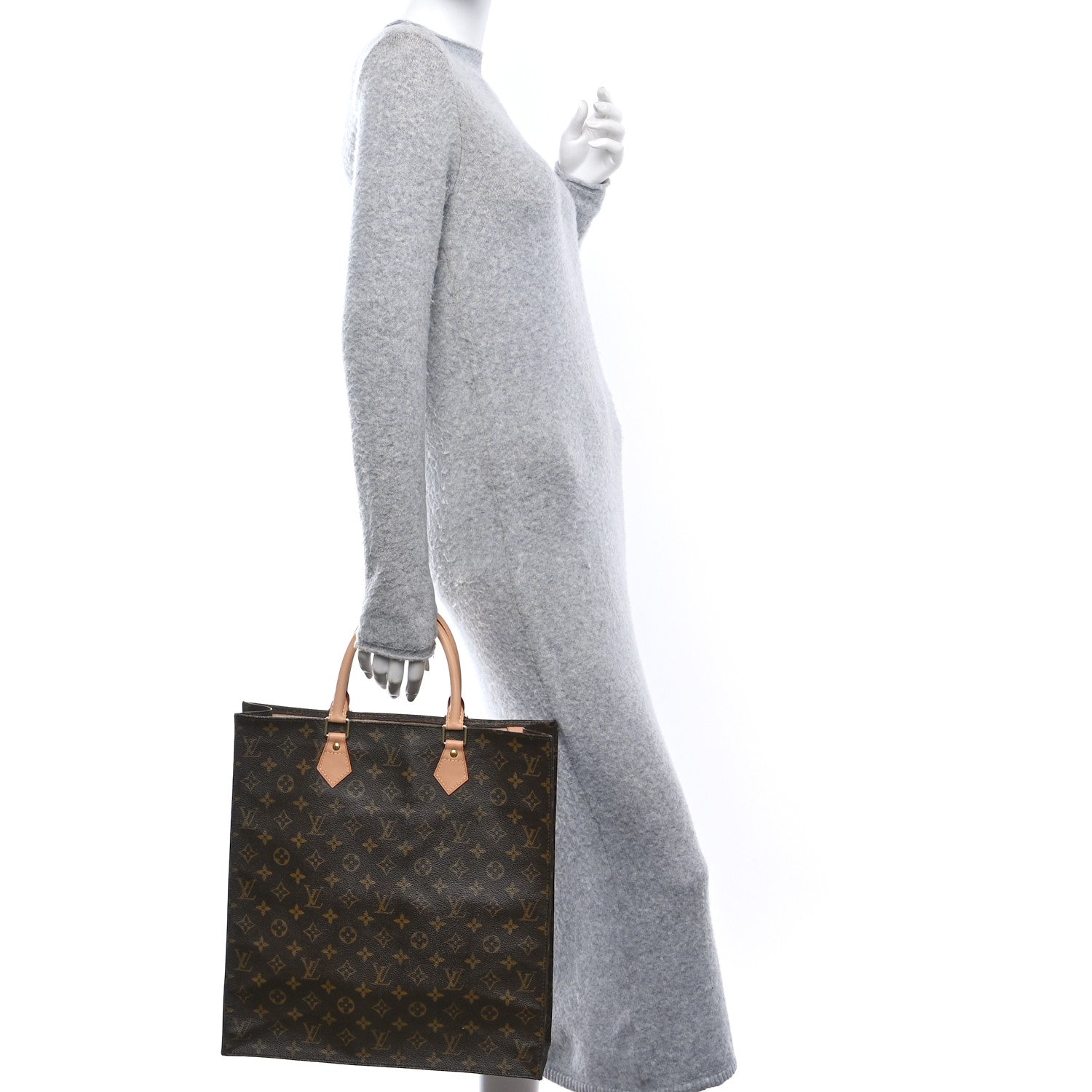 Louis Vuitton Monogram Sac Plat 2 of 11