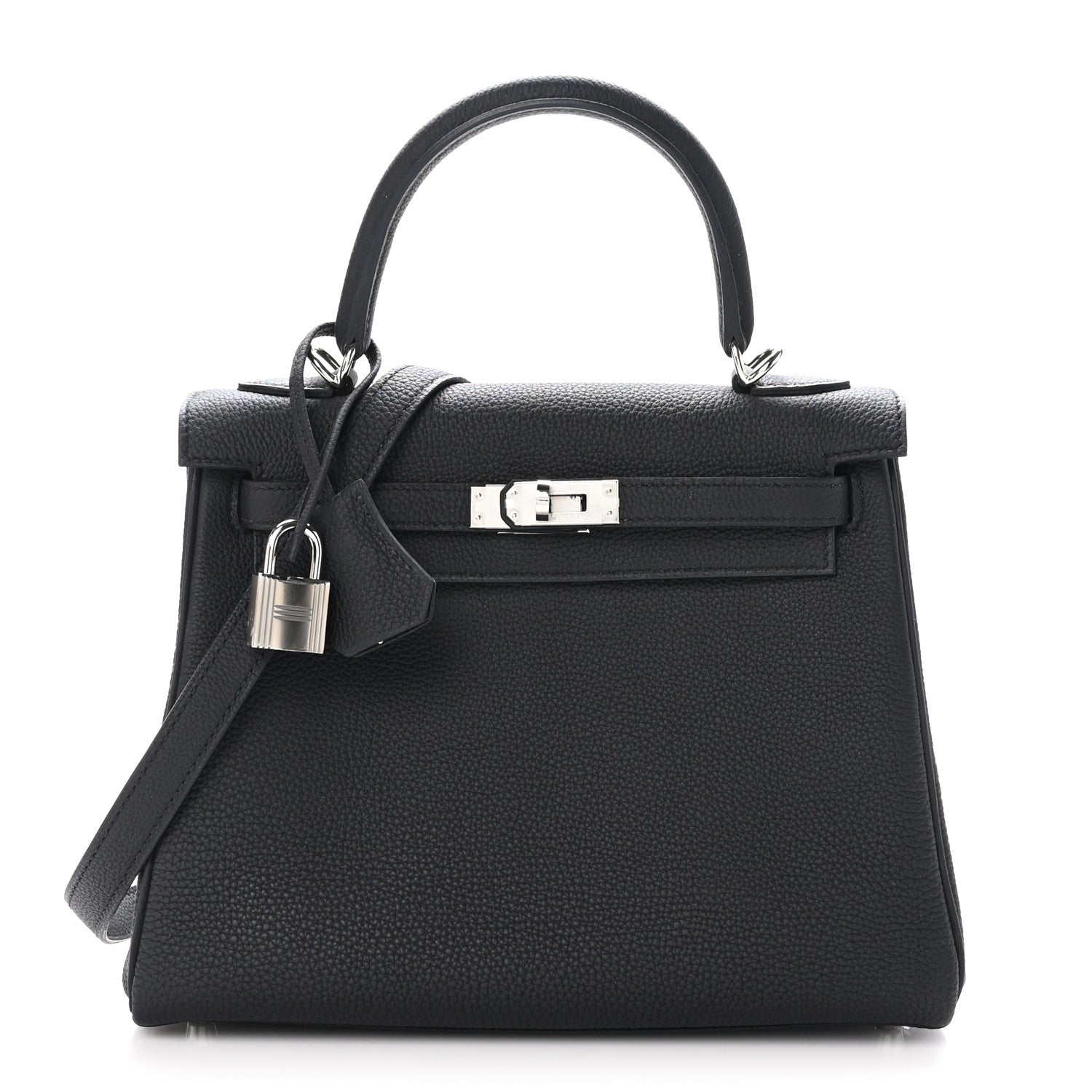 Hermes Togo Kelly Retourne 25 Black 1 of 11