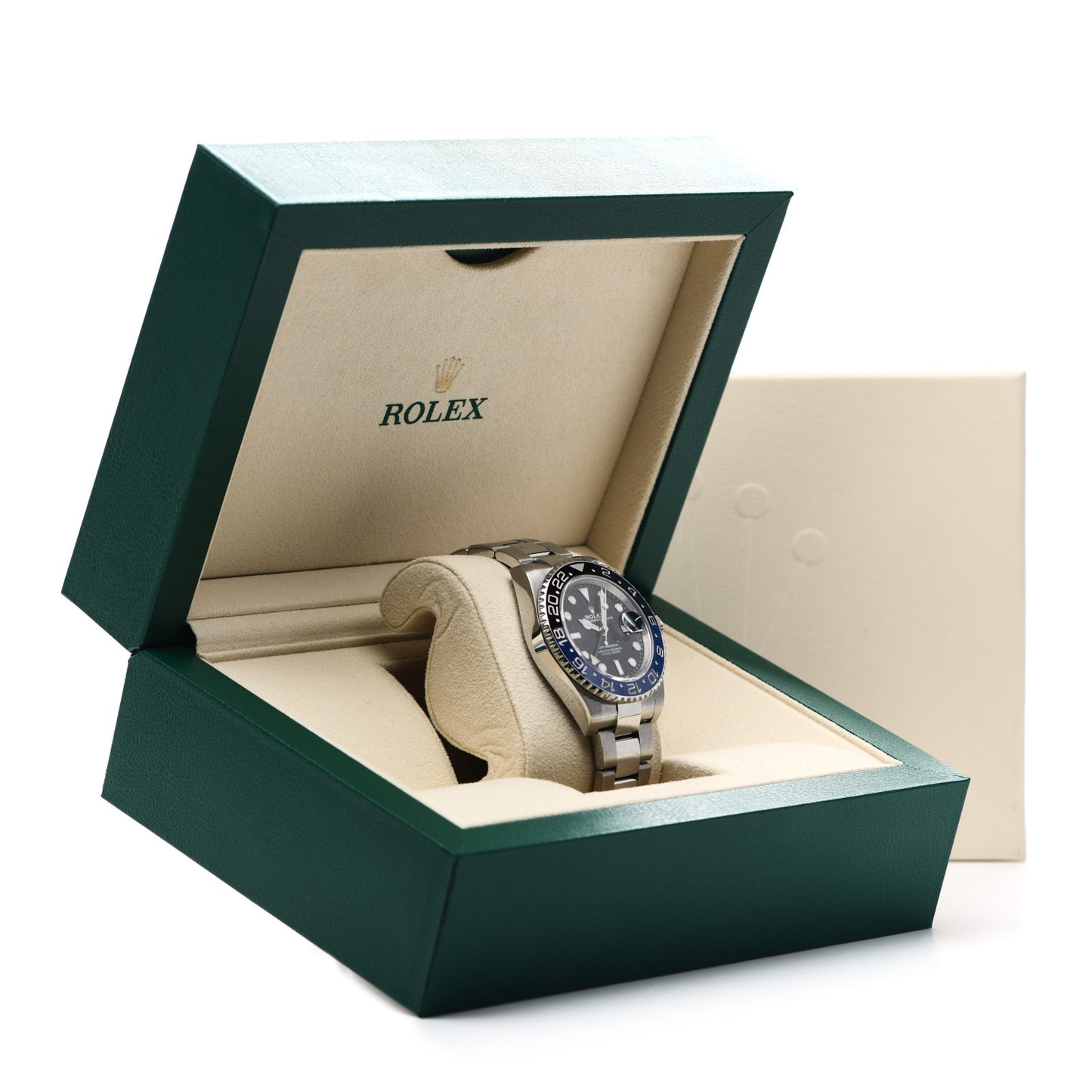 Stainless Steel 40mm Oyster Perpetual Date GMT Master II Batman Watch Black 116710BLNR