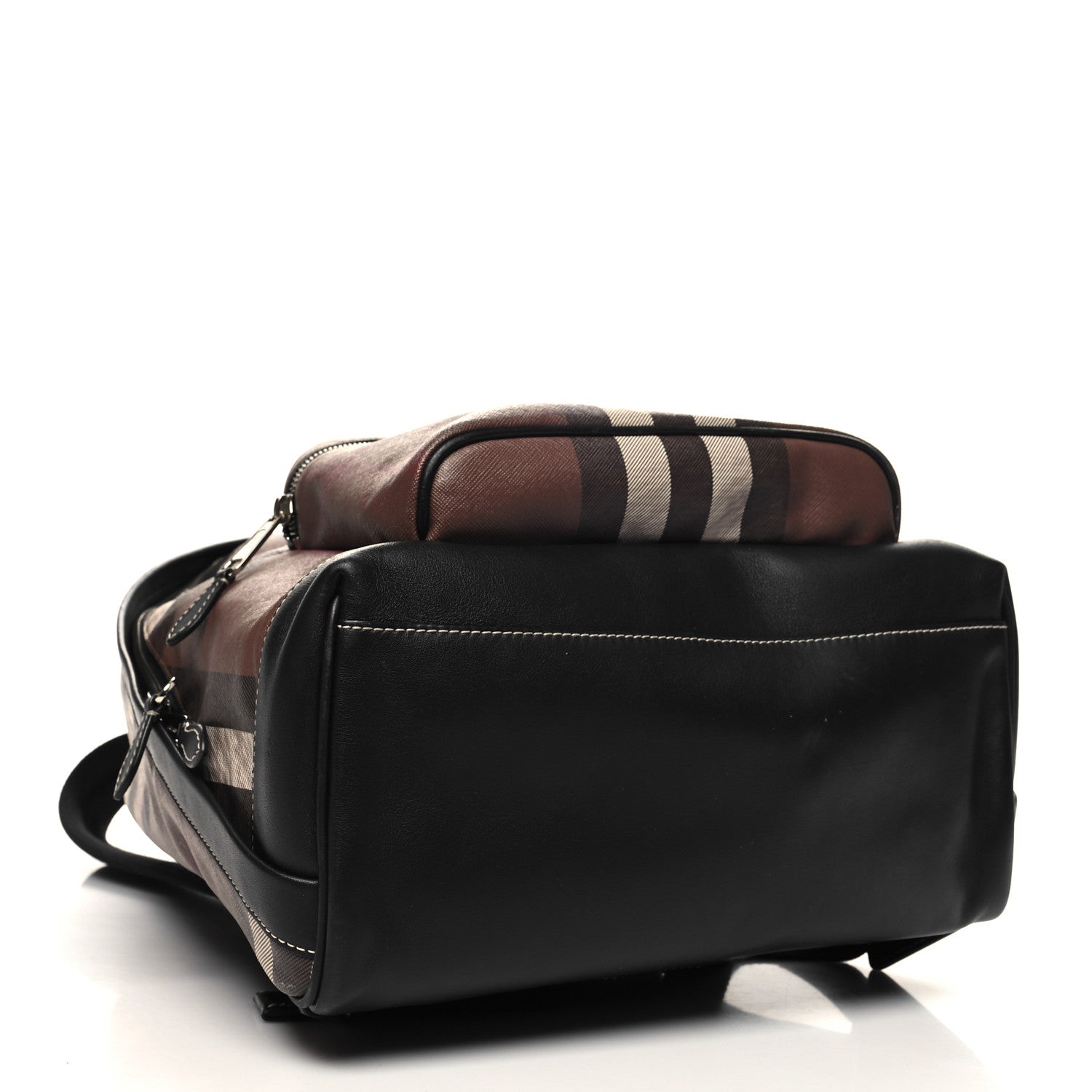 Burberry E-Canvas Check Jett Backpack Dark Birch Brown 4 of 13