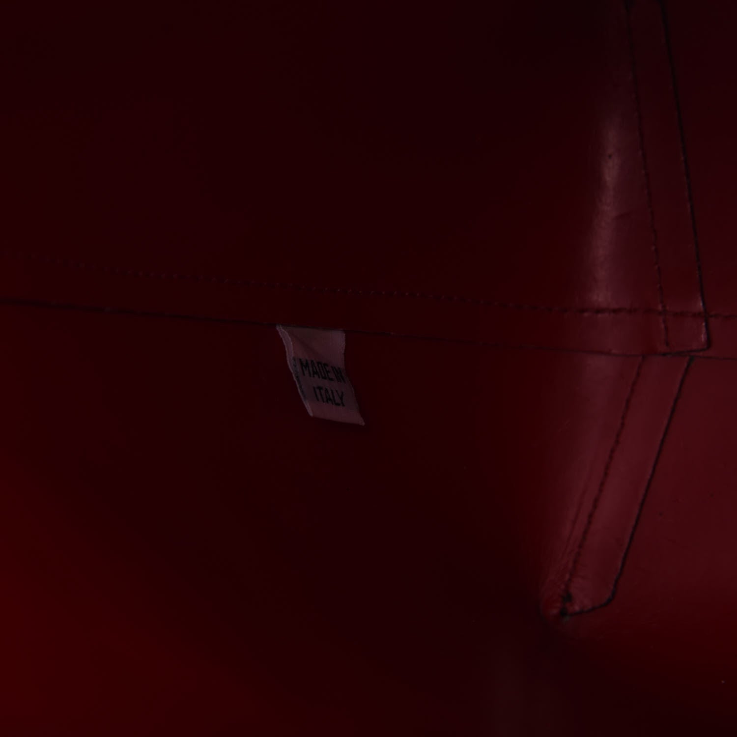 Mansur Gavriel Vegetable Tanned Calfskin Mini Bucket Bag Black Flamma 7 of 9