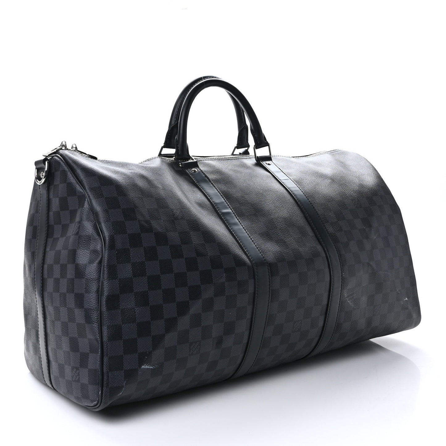 Damier Graphite Keepall Bandouliere 55