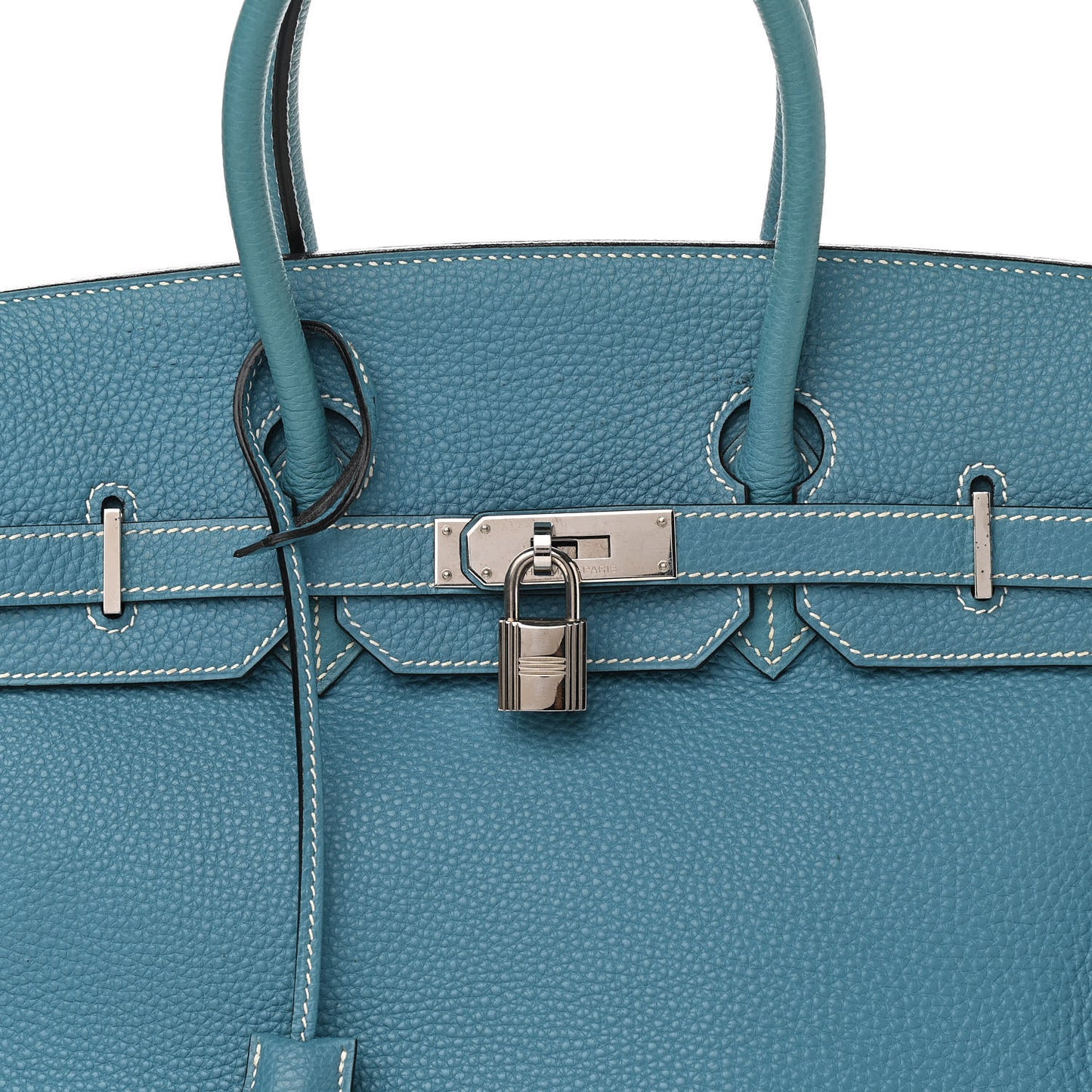 Togo Birkin 35 Blue Jean