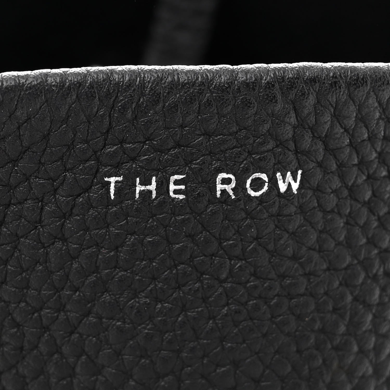 The Row Grained Calfskin Small Park Tote Black 6 of 12