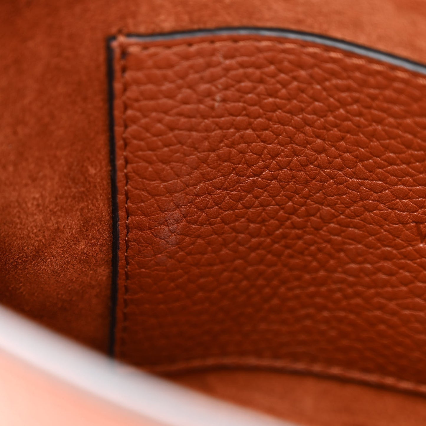 Pebbled Calfskin Medium Rockstud Flip Lock Crossbody Bag Saddle Brown
