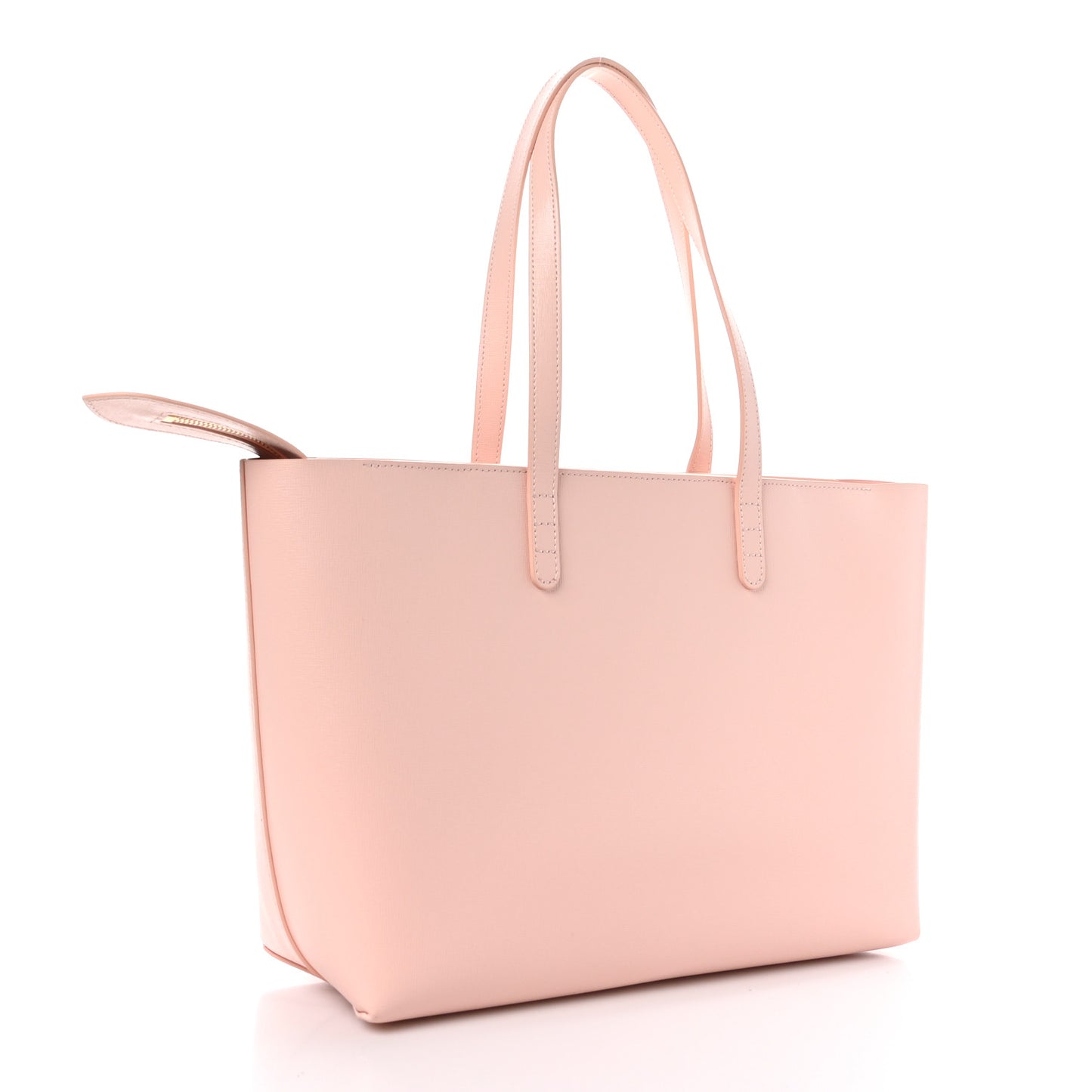 Saffiano Small Zip Tote Dahlia