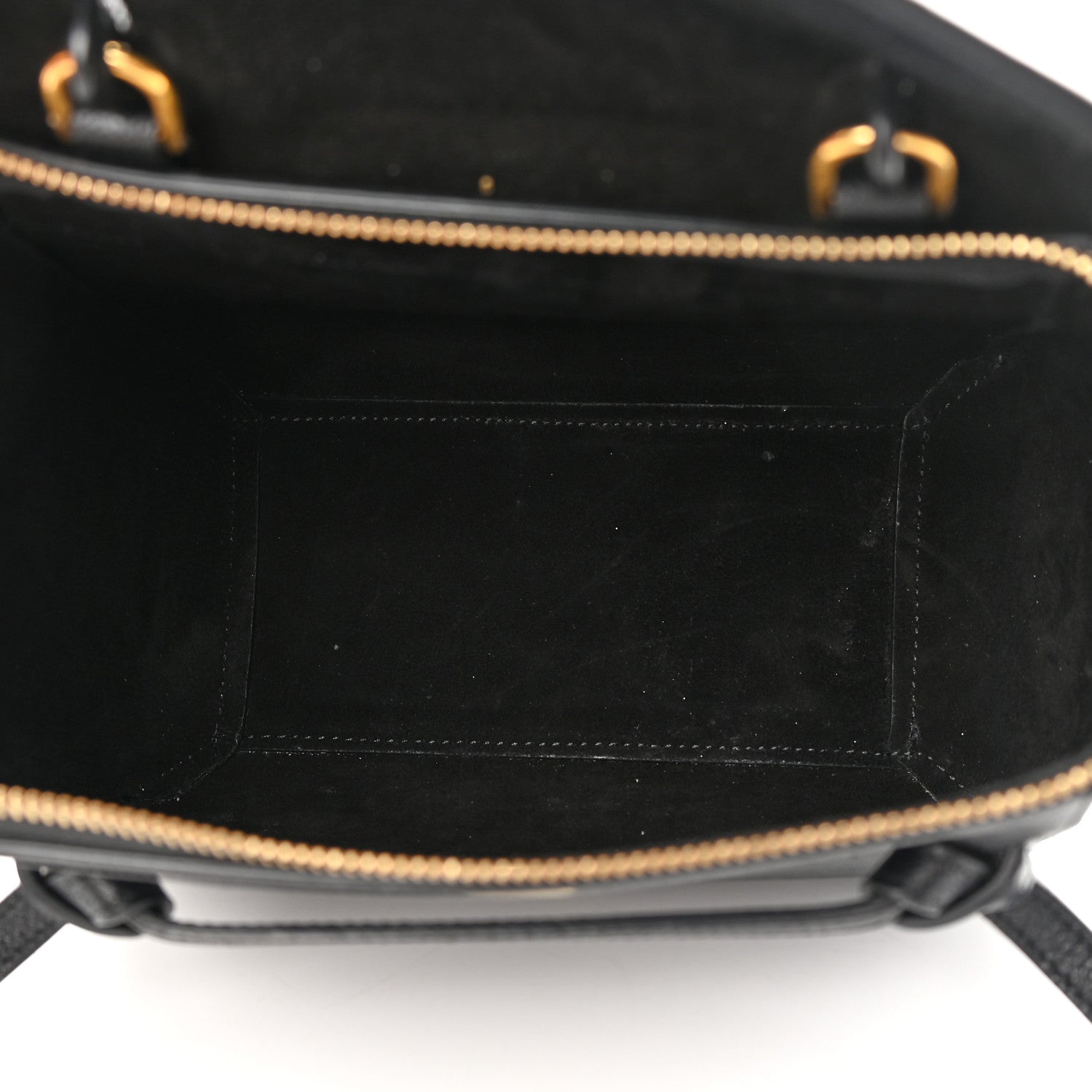 Celine Grained Calfskin Nano Belt Bag Black 5 of 15