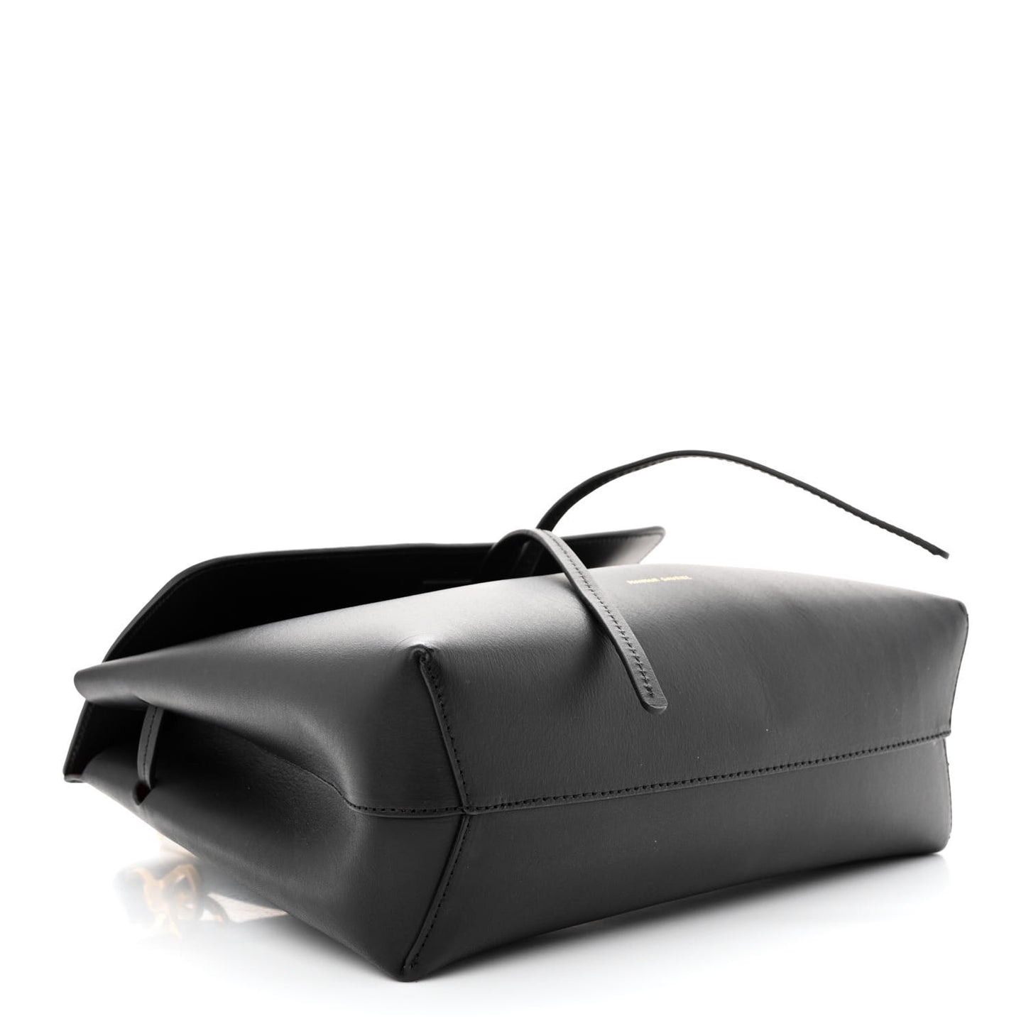 Calfskin Mini Lady Bag Black Flamma