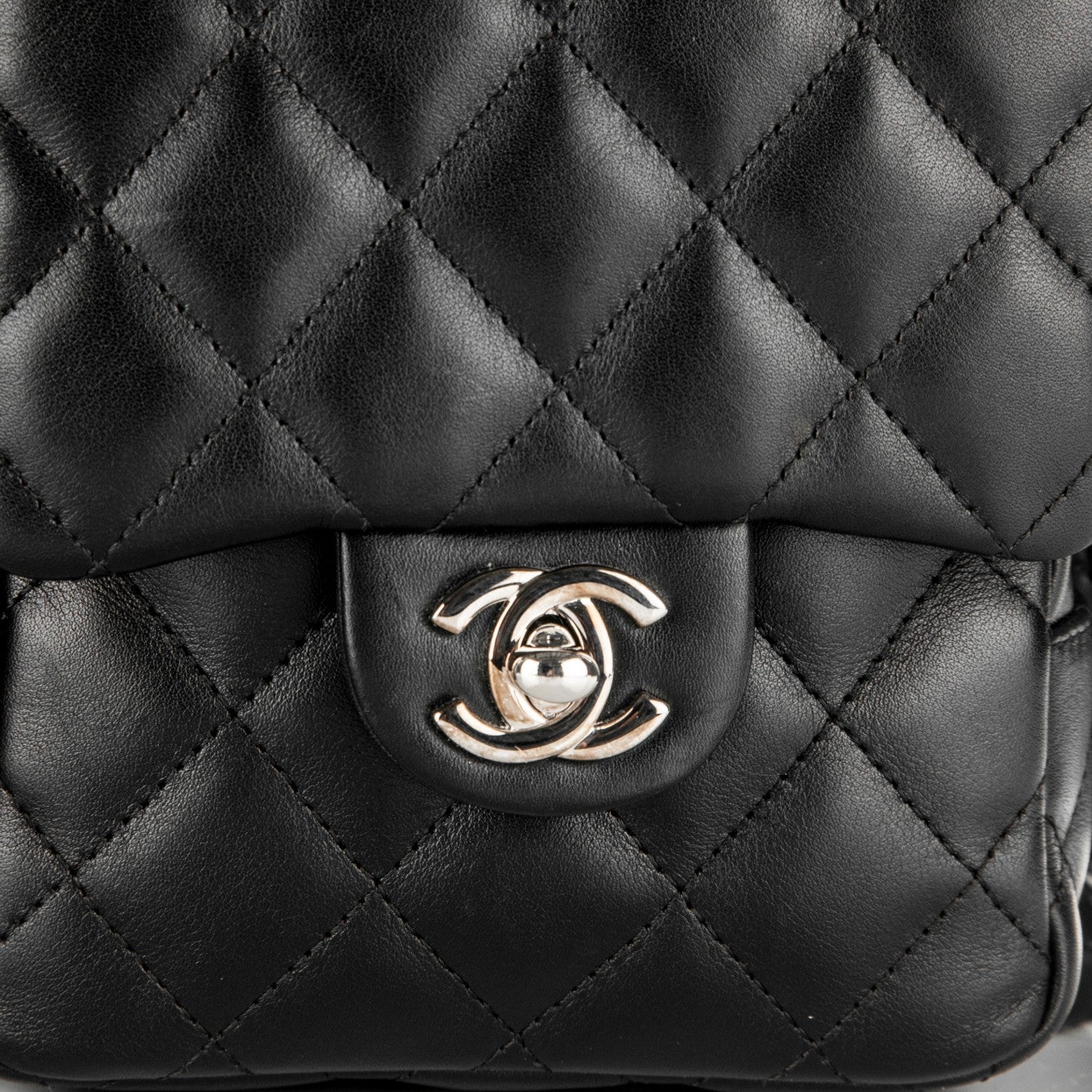 Chanel Calfskin Quilted Large Cambon Multipocket Reporter Black 9 of 9