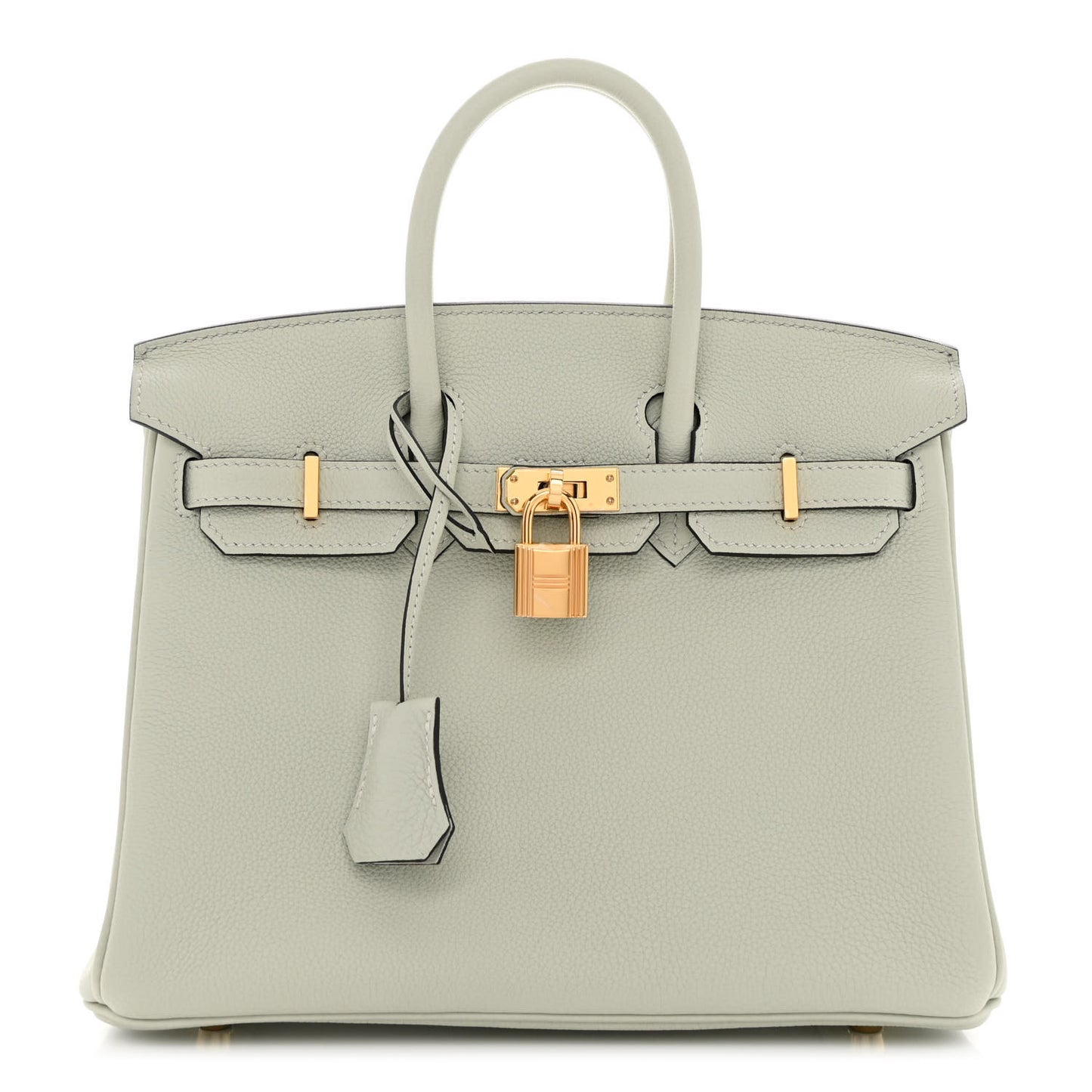 Togo Birkin 25 Gris Neve