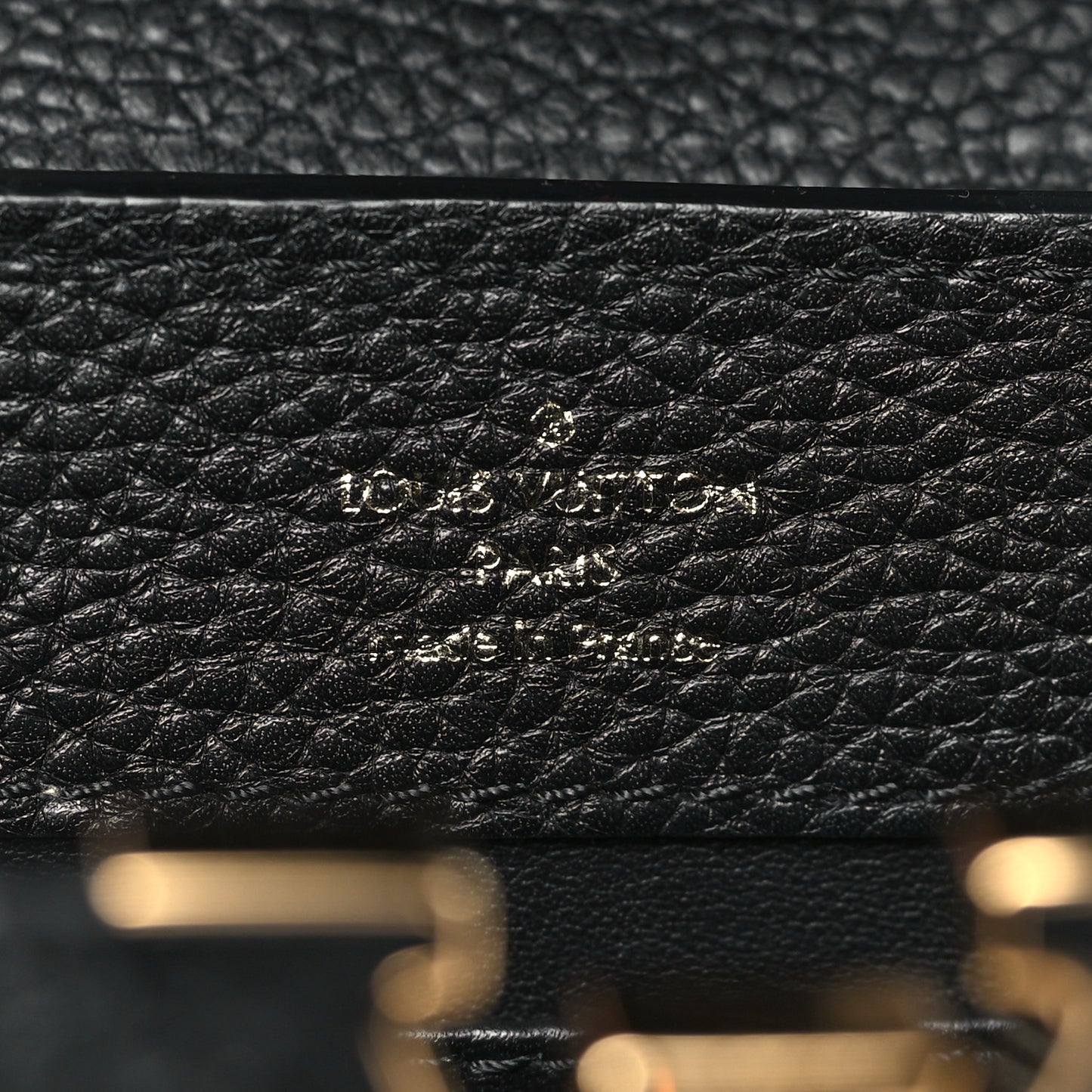 Taurillon Mini Capucines Black