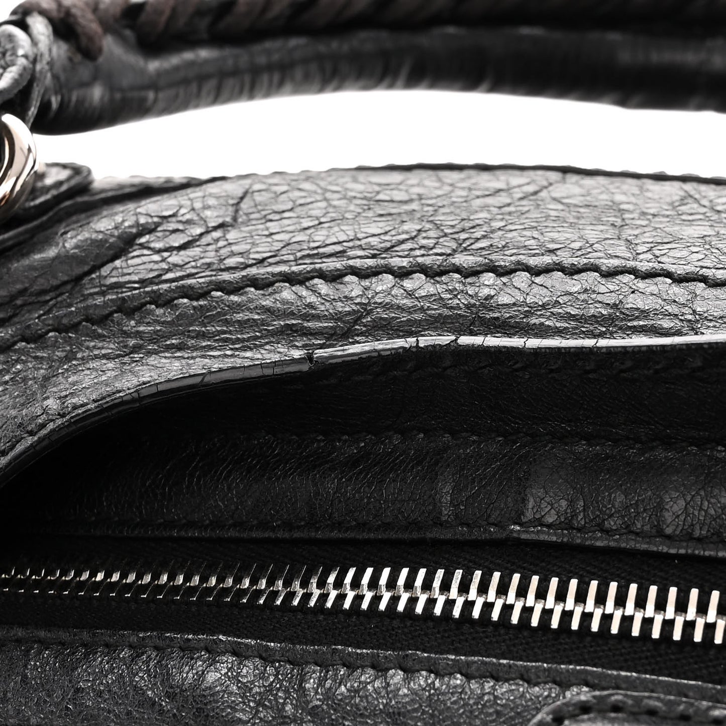 Agneau Giant 12 Silver Hardware City Black