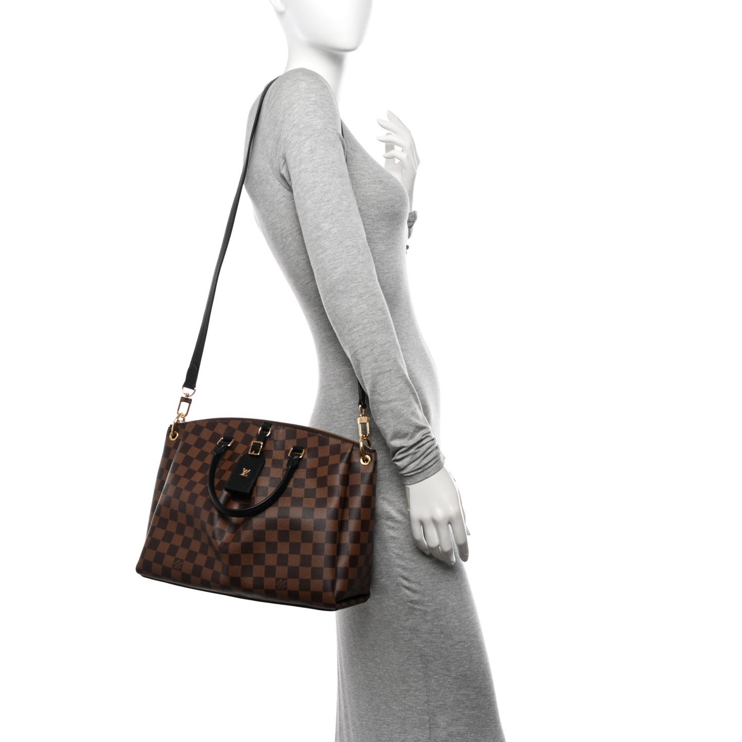 Damier Ebene Odeon Tote PM Black