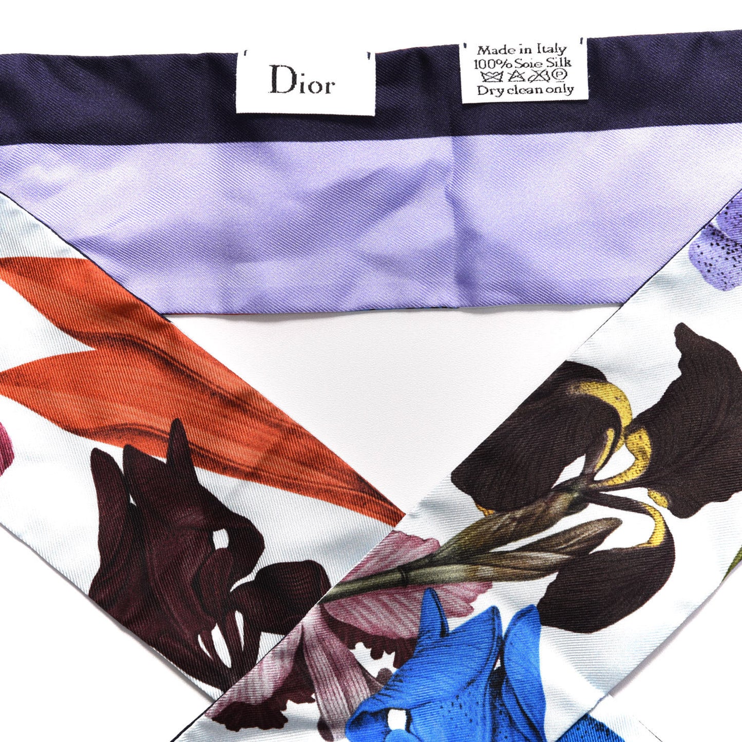 Silk ABCDior I Mitzah Scarf Blue
