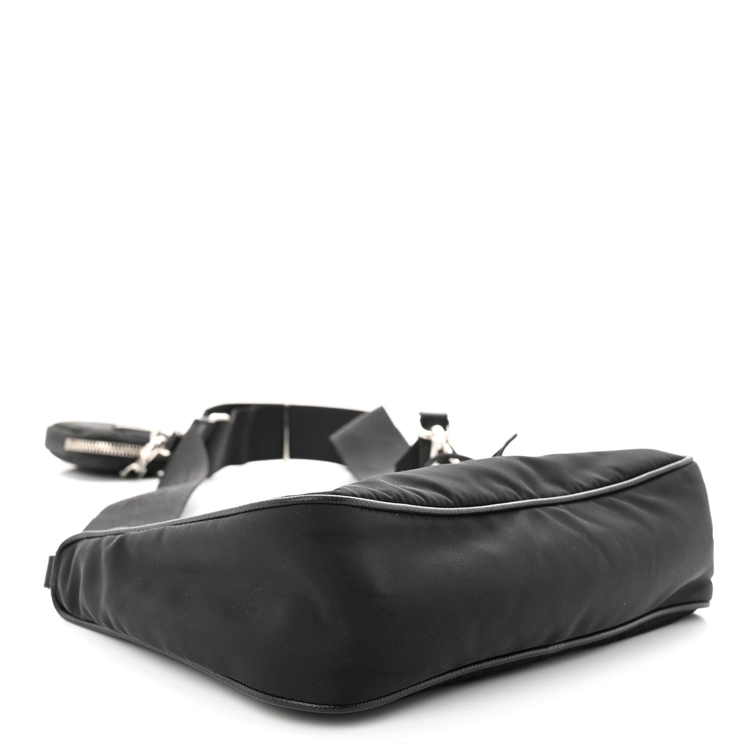 Prada Nylon Re-Edition 2005 Shoulder Bag Black 4 of 11