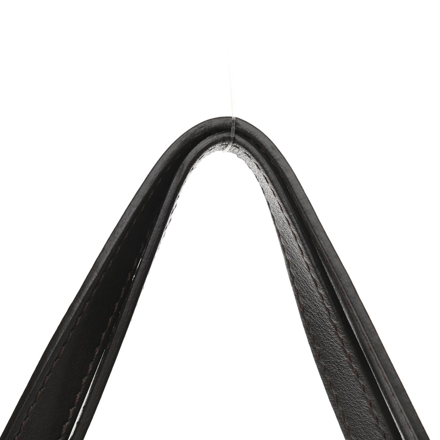 Calfskin Natalia Tote Dark Brown